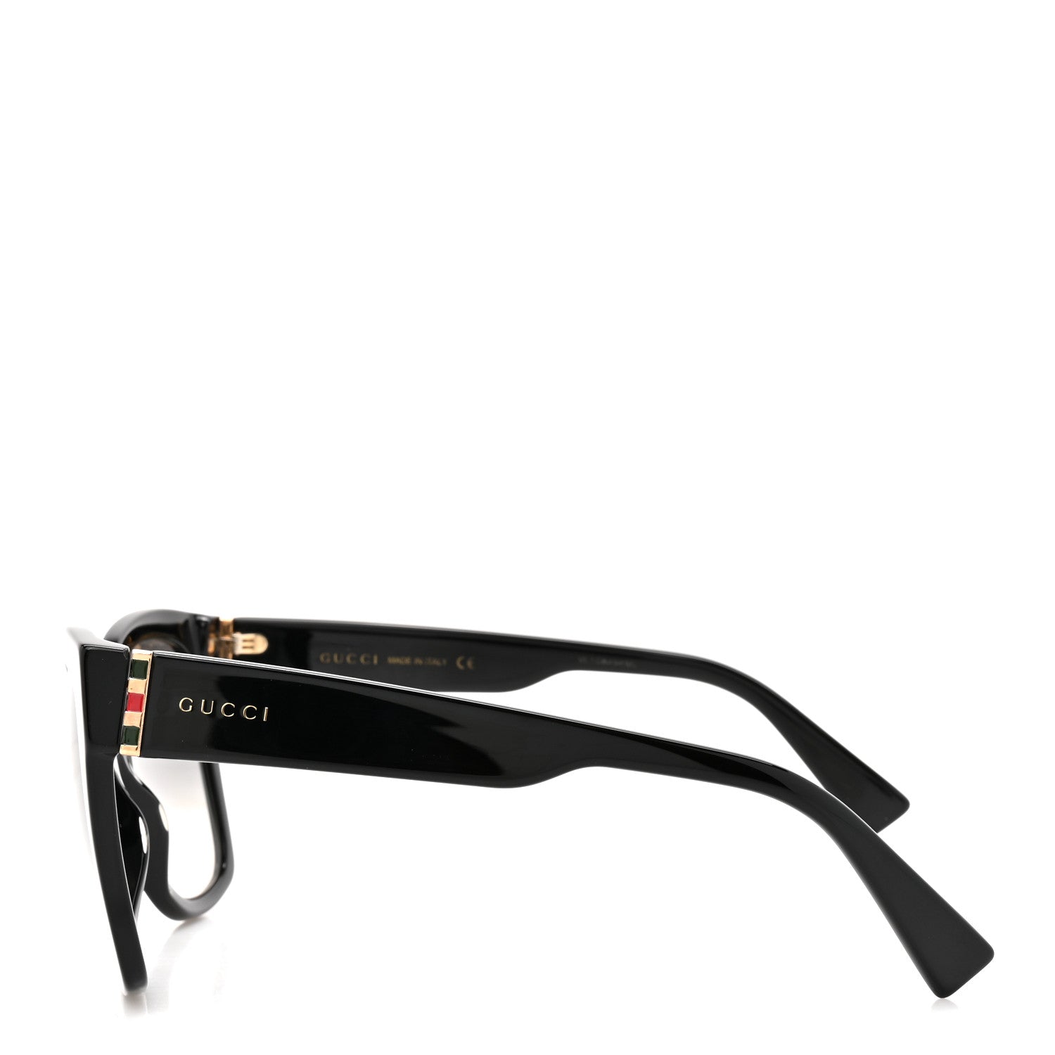 Acetate Square Frame Sunglasses GG0459S Black