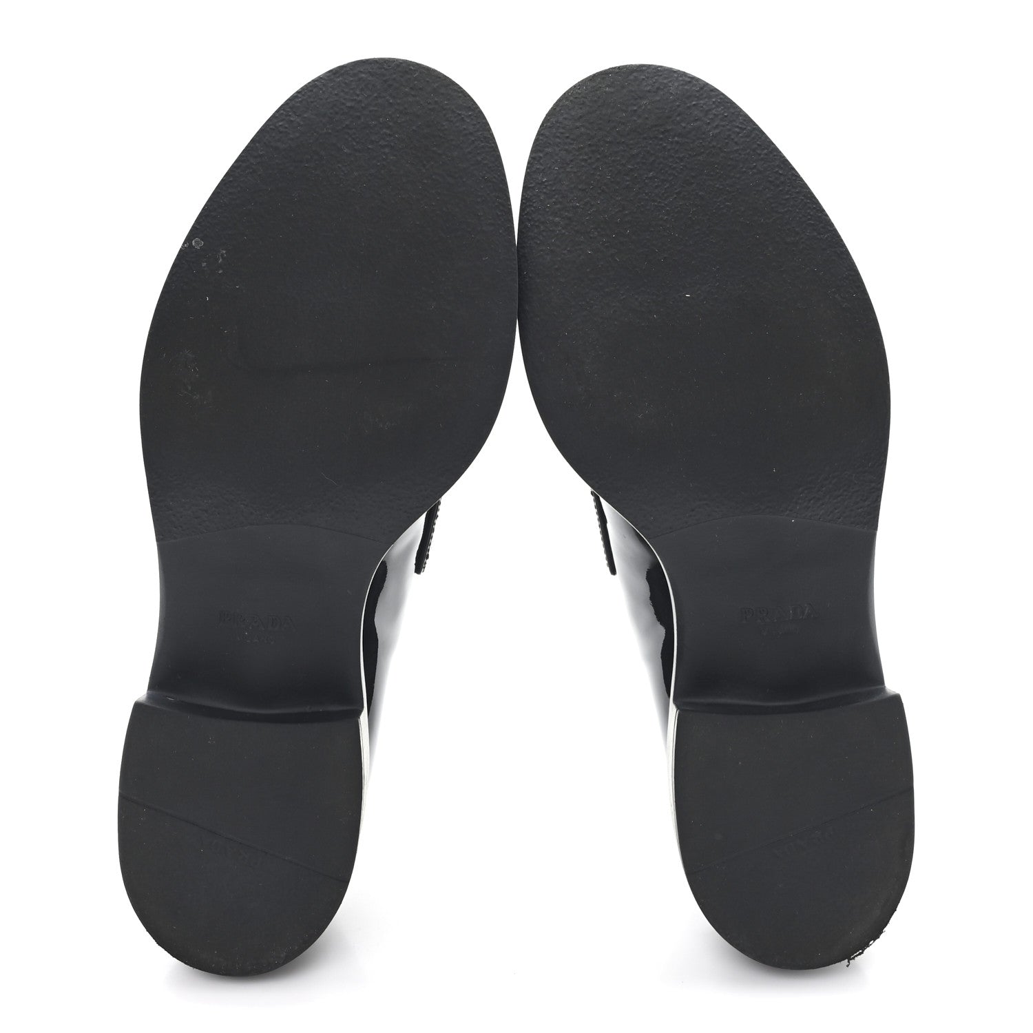 Vernice Triangle 50mm Loafers 39.5 Black
