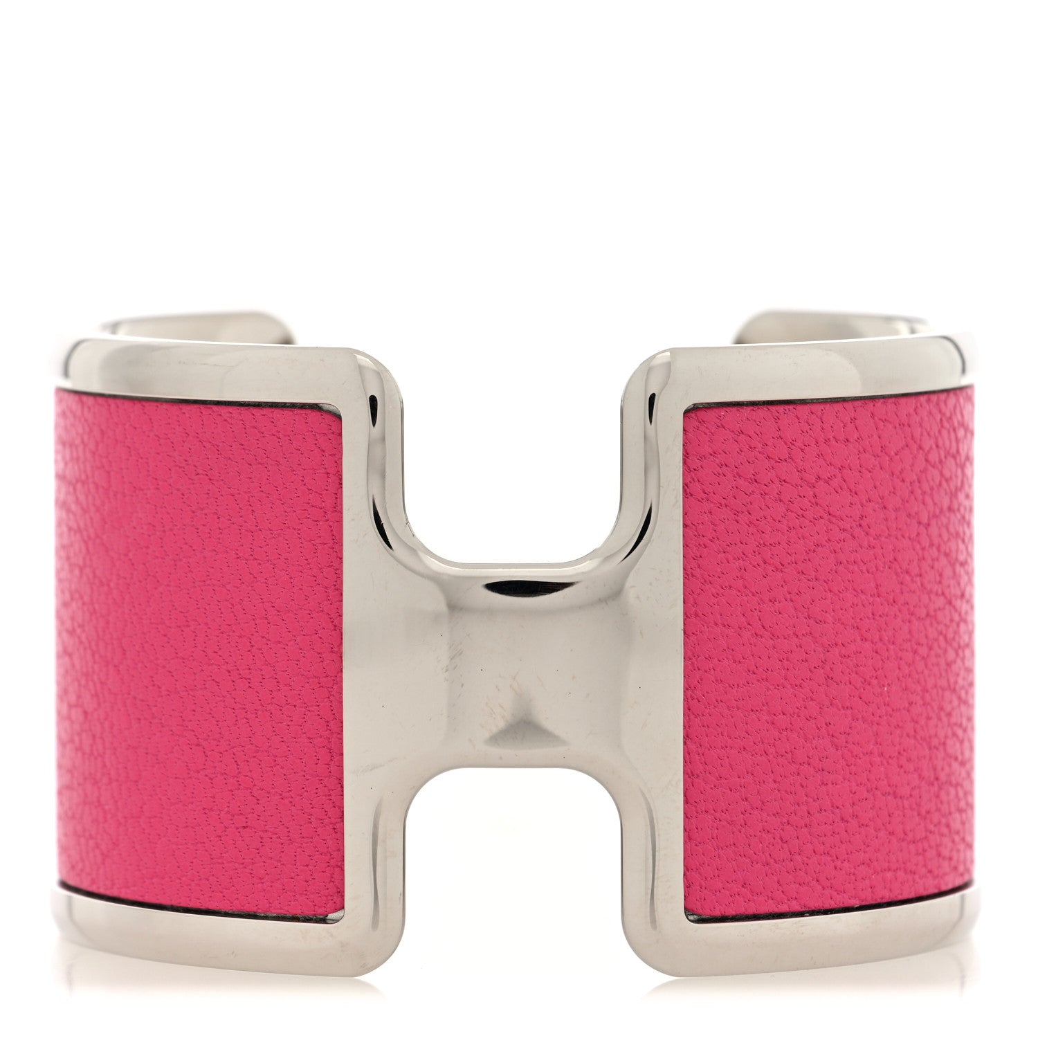 Chamkila Chevre Olympe Cuff Bracelet Rose Shocking