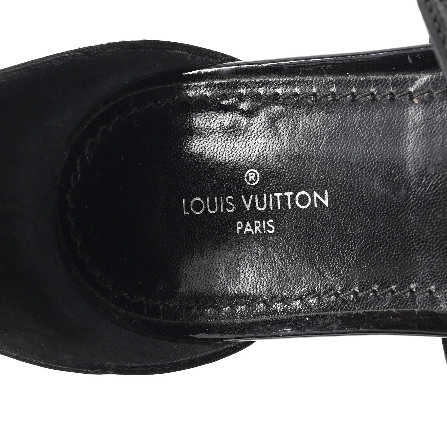Patent Deep Sea Sandals 38 Black