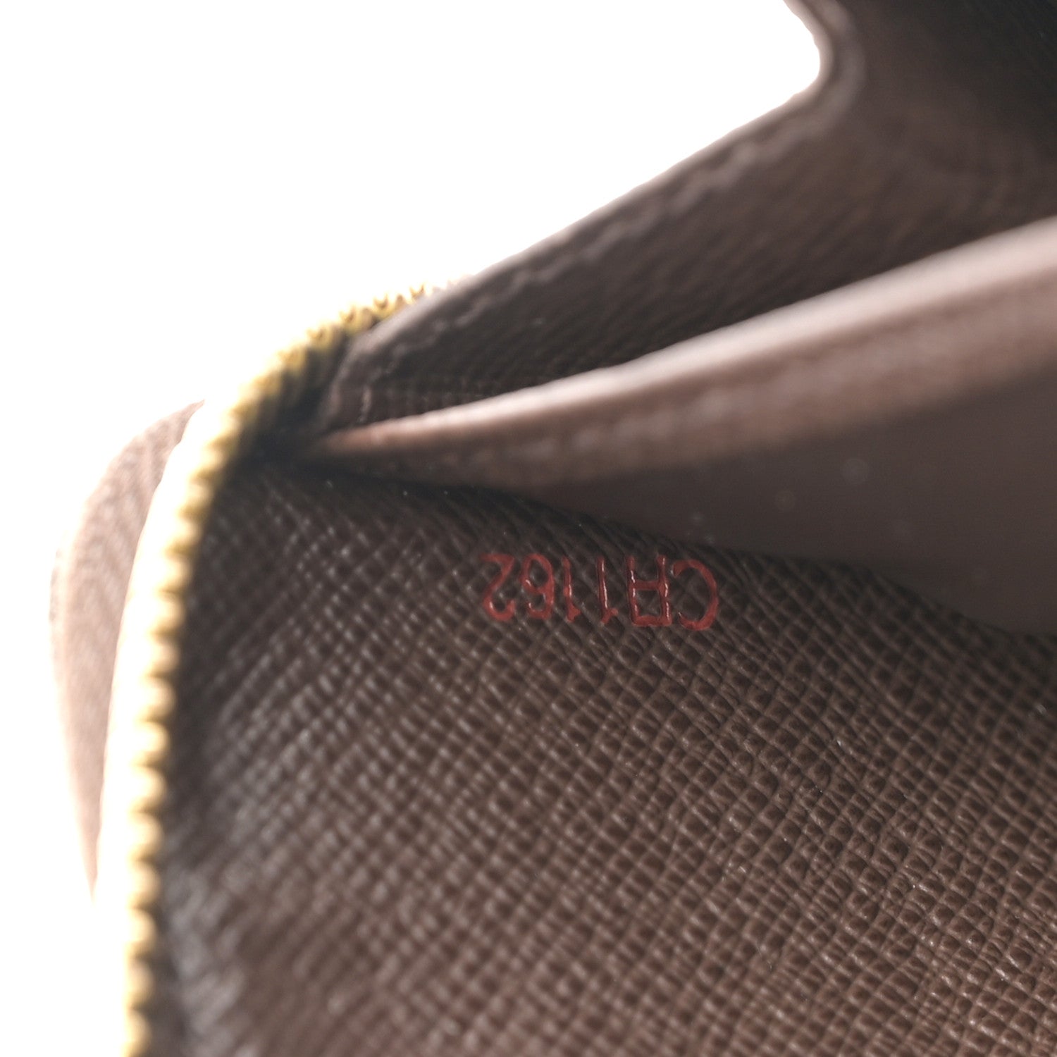 Damier Ebene Zippy Wallet