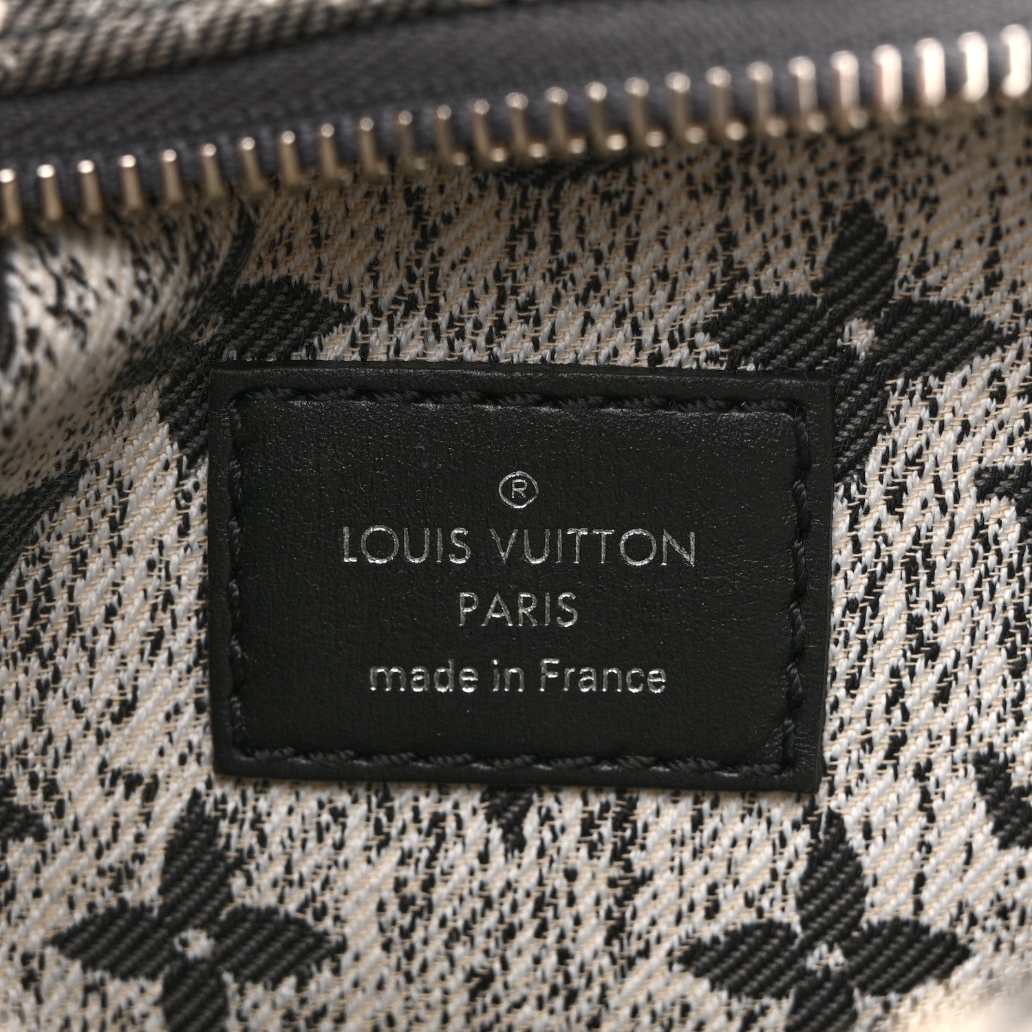 Monogram Jacquard Denim Loop Black