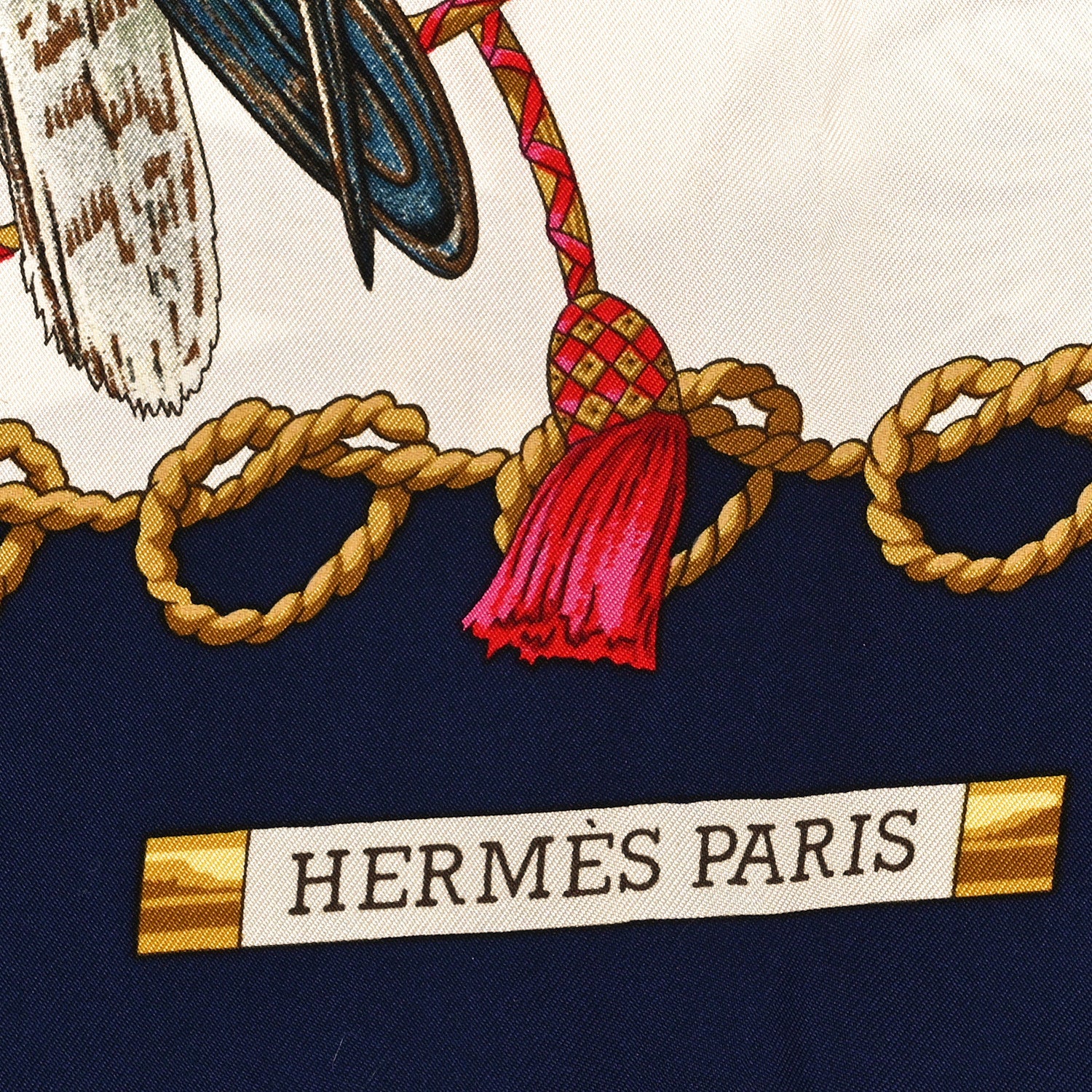 Silk Les Oiseaux Du Roy Scarf 90