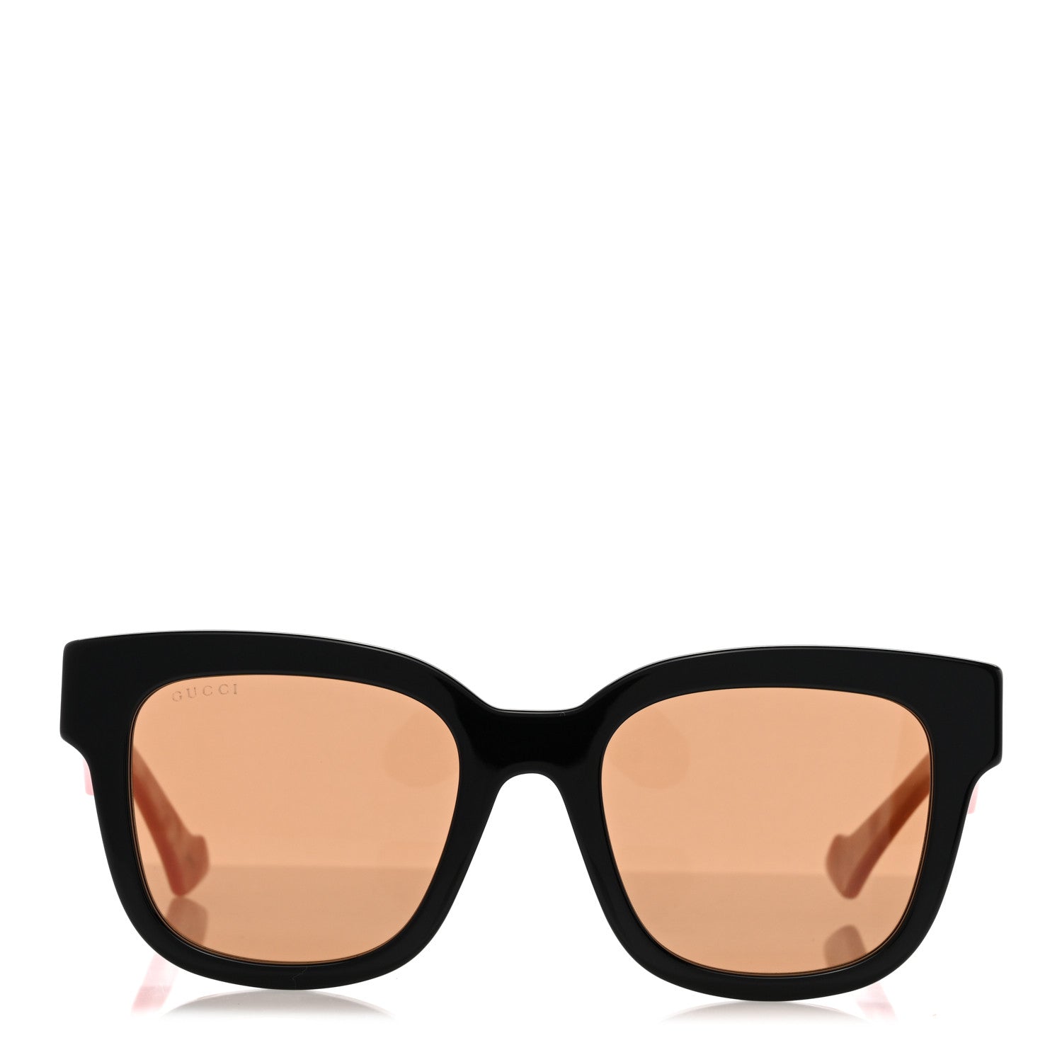 Rectangle 52mm Frame Sunglasses GG0998/S Black Pink