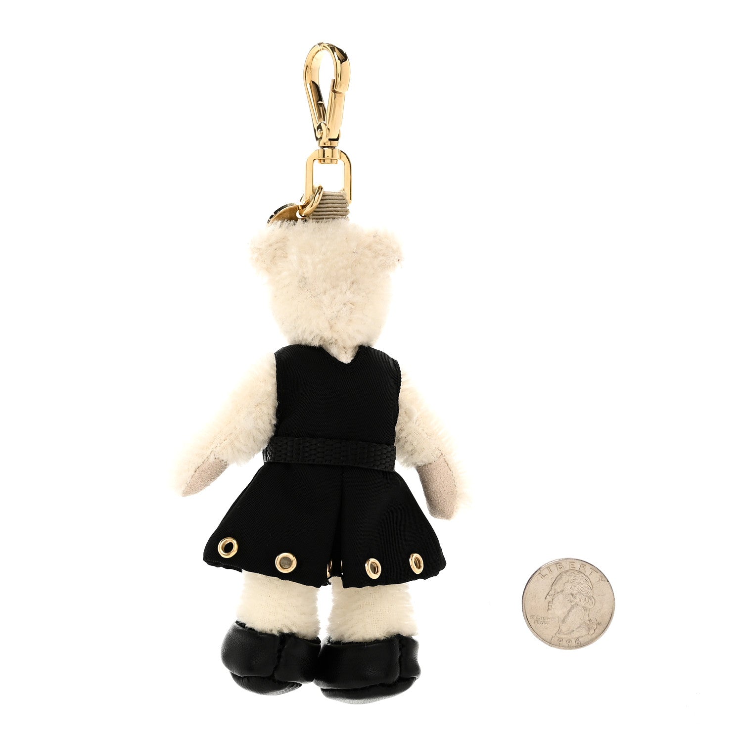 Marlene Teddy Bear Keychain Charm