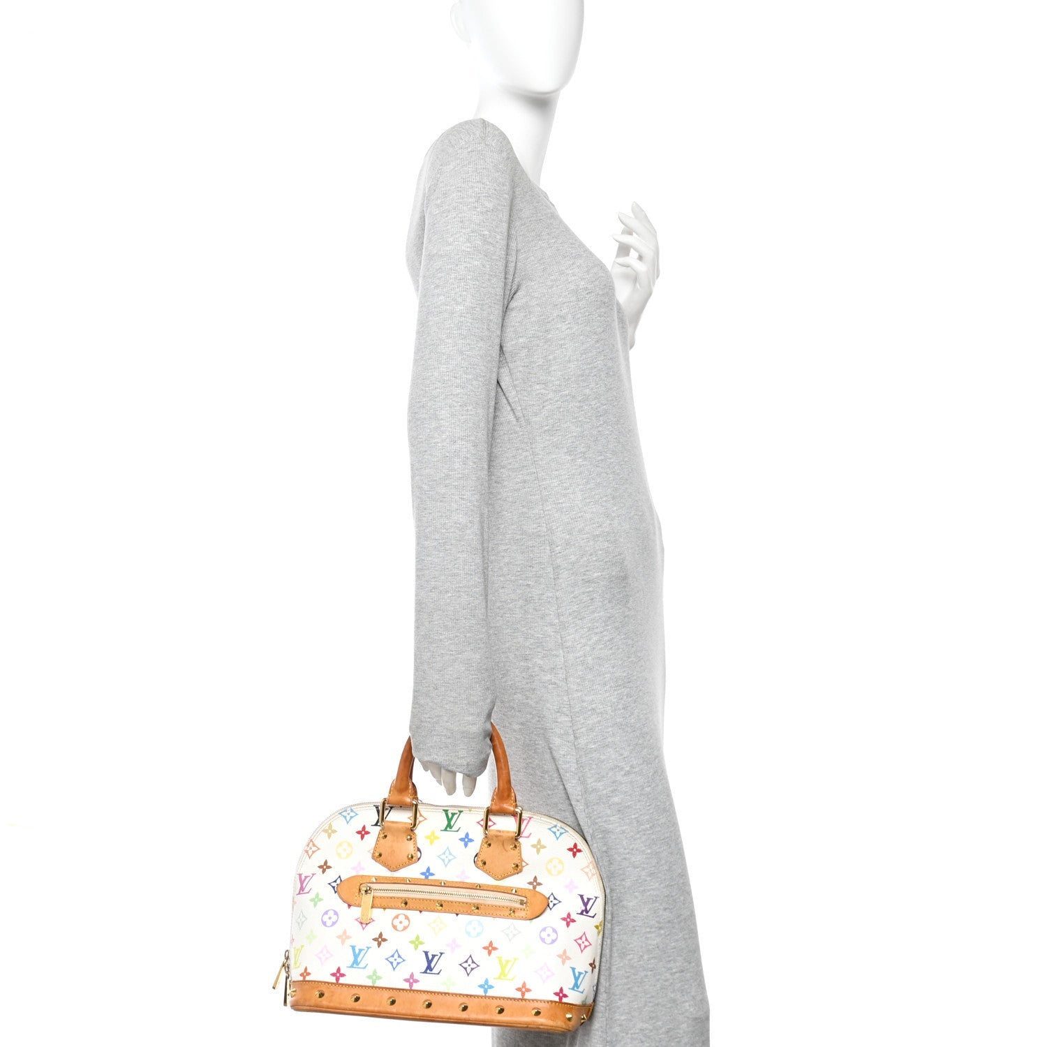 Monogram Multicolor Alma White