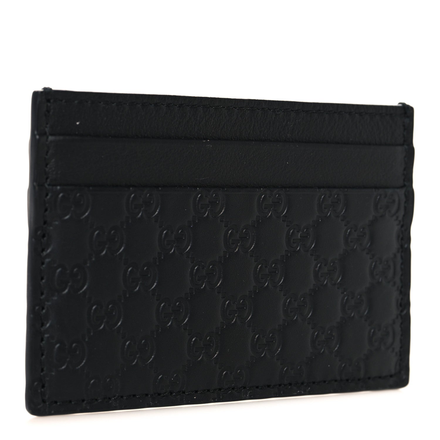 Microguccissima Card Holder Black