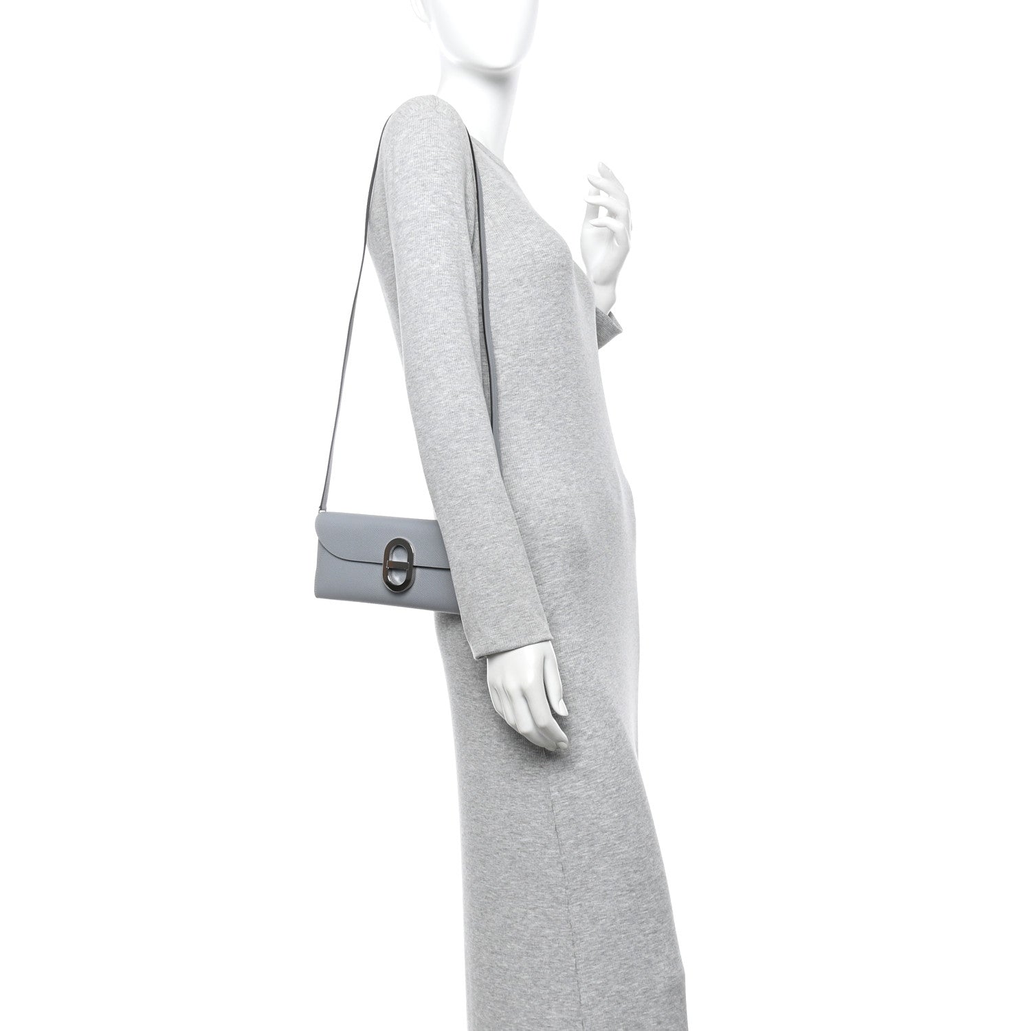 Epsom Maillon Wallet To Go Gris Pantin