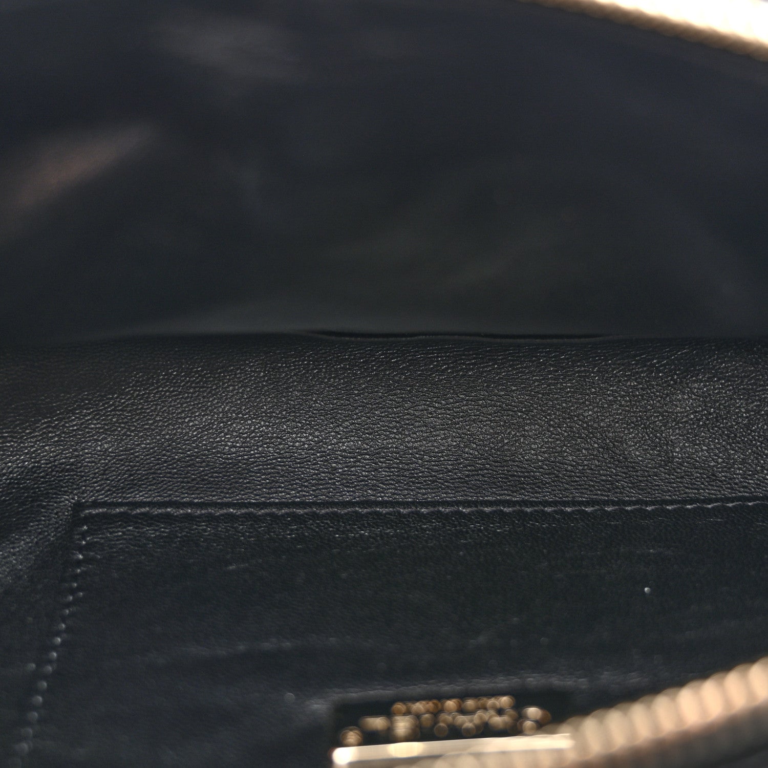 Snakeskin Waist Bag Black