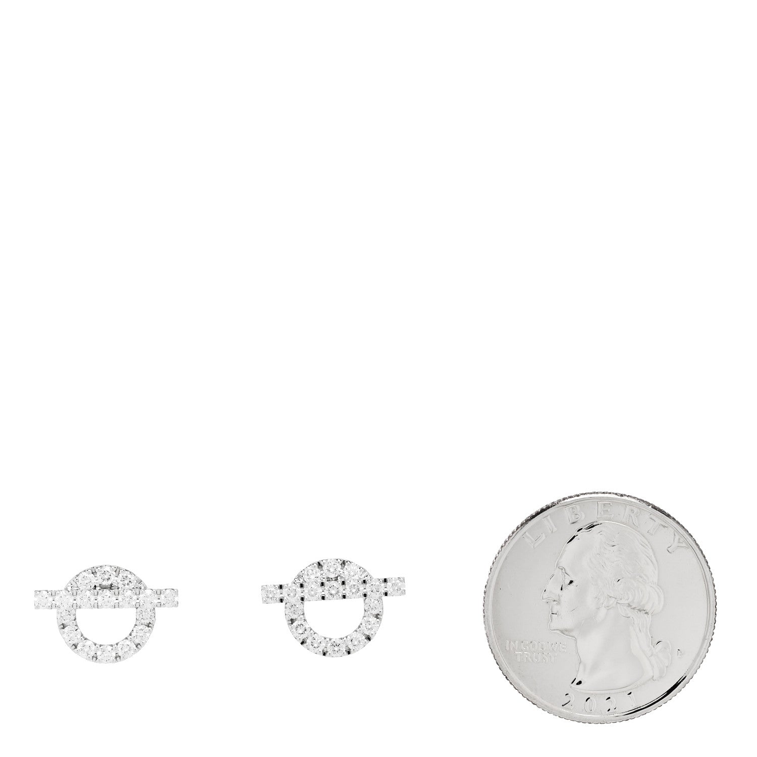 18K White Gold Diamond Finesse Earrings