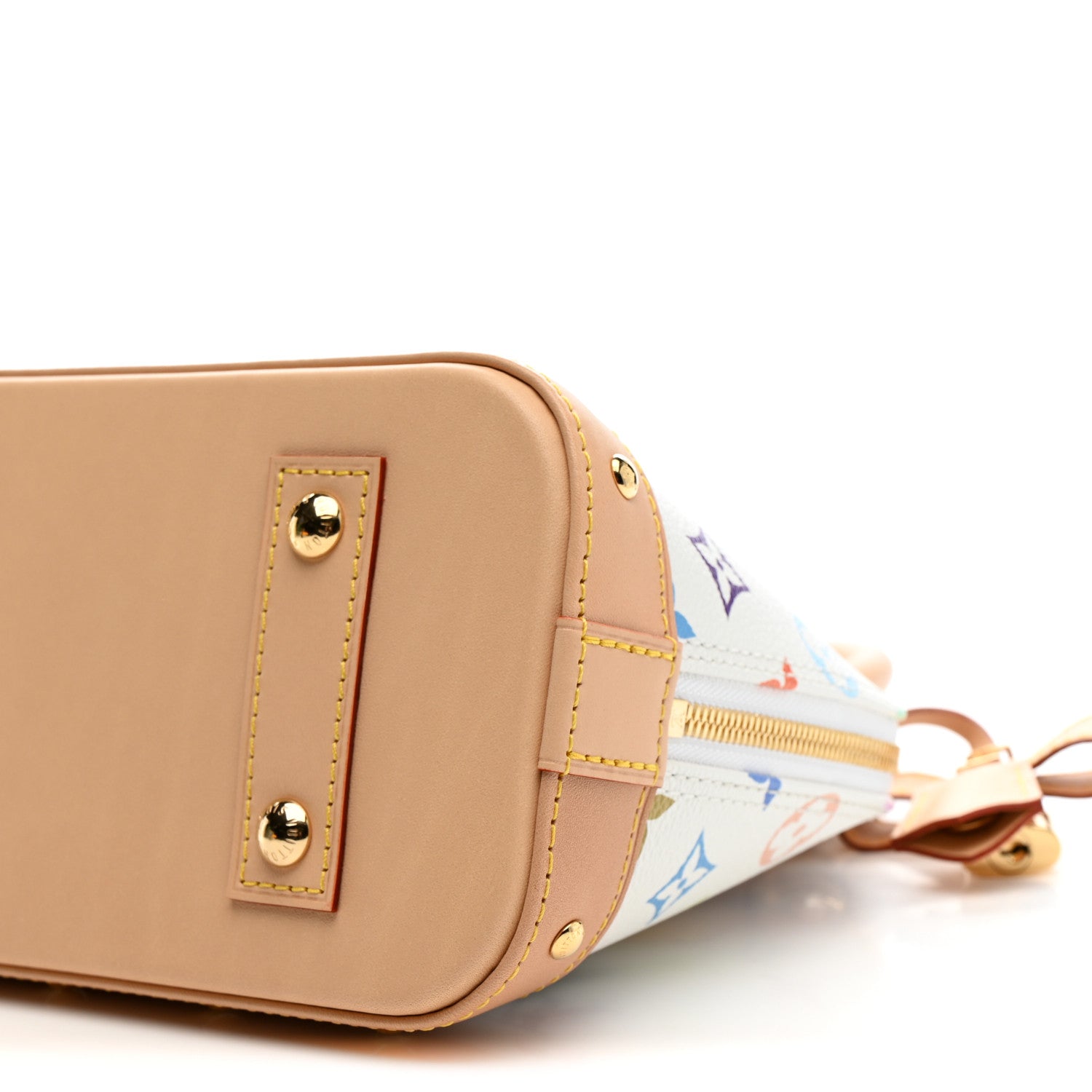 LV x TM Monogram Multicolor Alma BB White