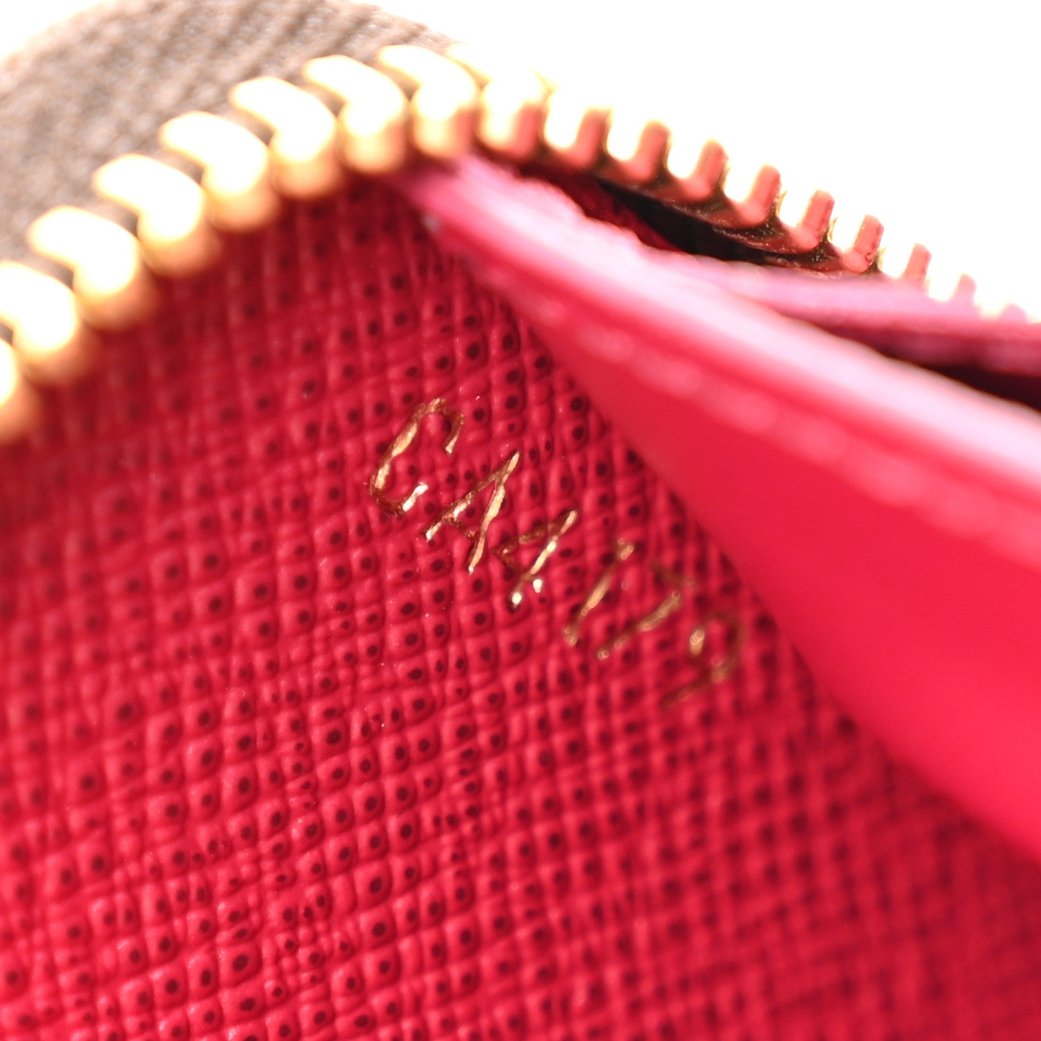 Monogram Clemence Wallet Fuchsia