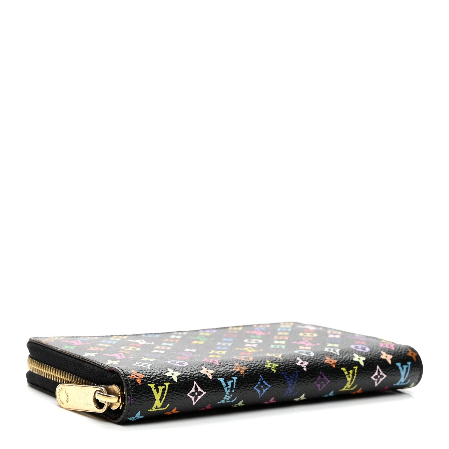 Monogram Multicolor Zippy Wallet Black Grenade