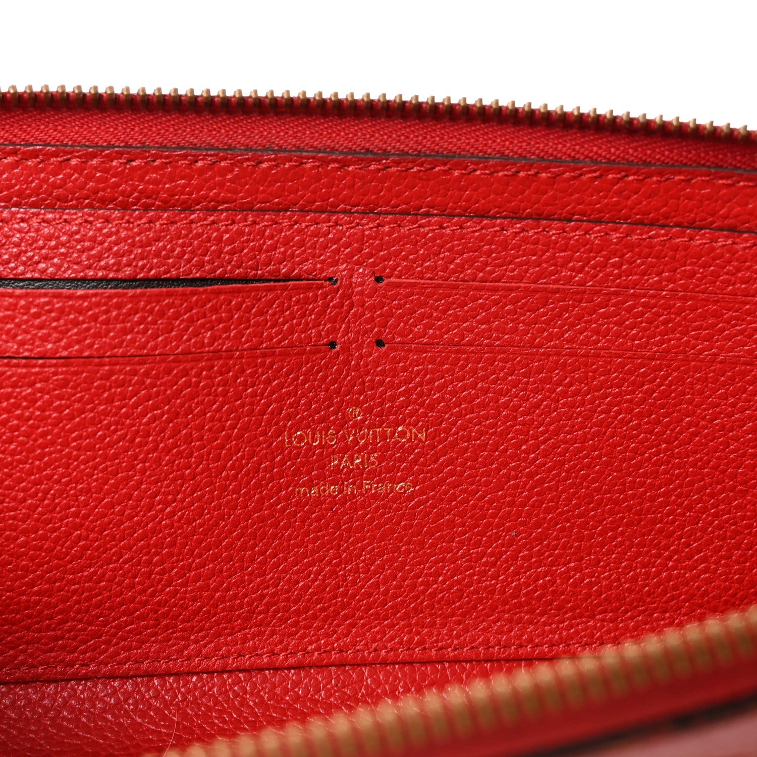 Empreinte Clemence Wallet Cherry