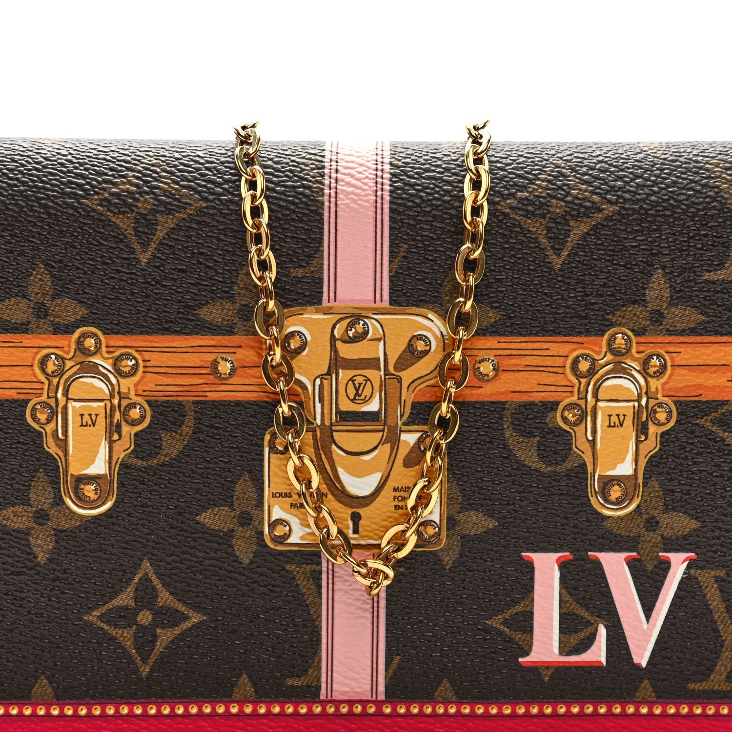 Monogram Summer Trunks Pochette Weekend