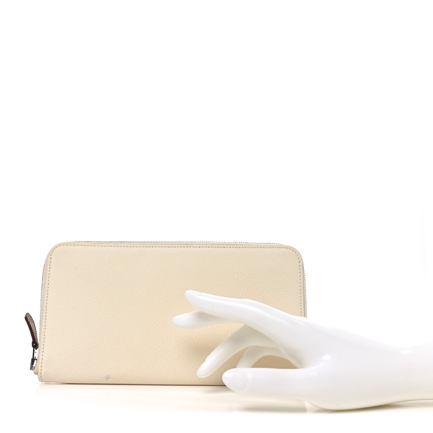Epsom Silk'In Wallet Craie