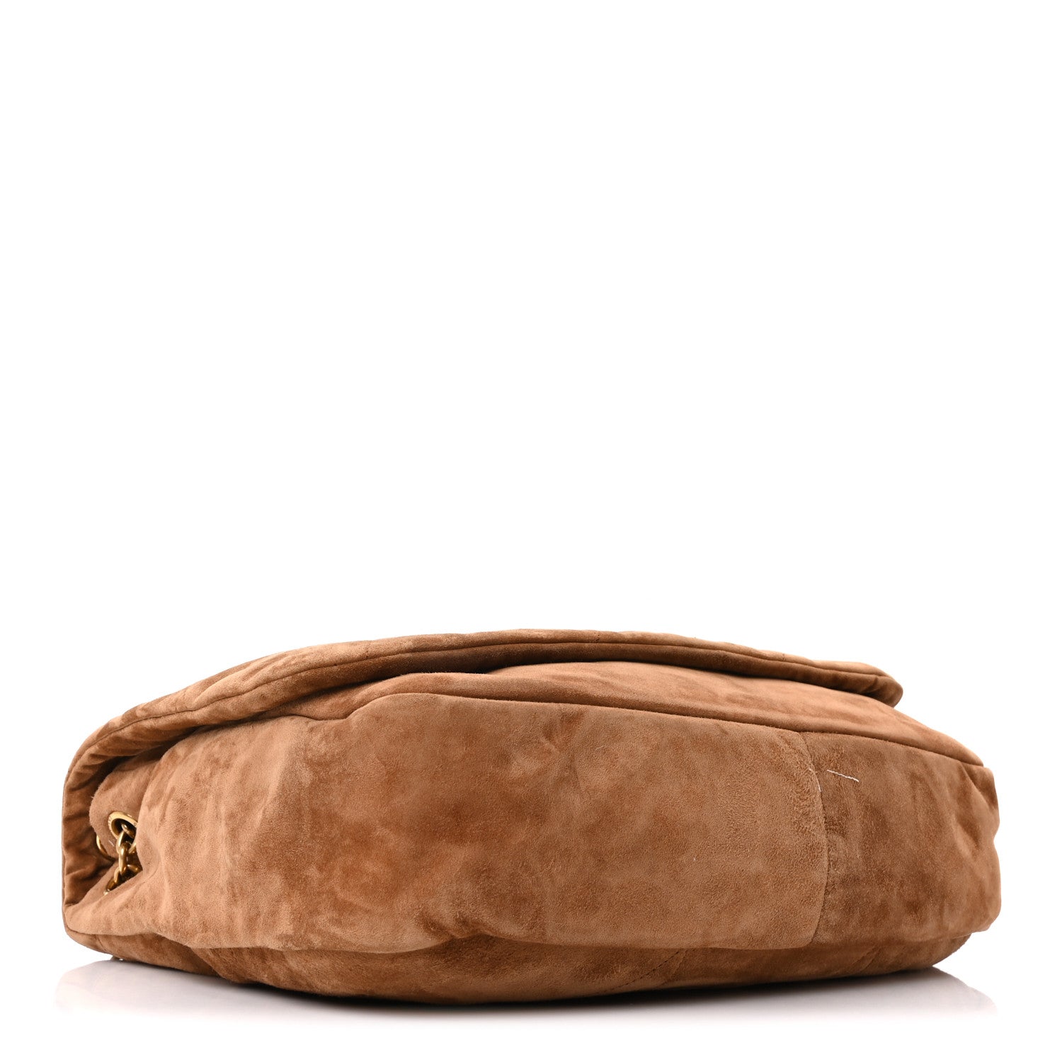 Suede Matelasse Monogram Large Jamie 4.3 Snuff