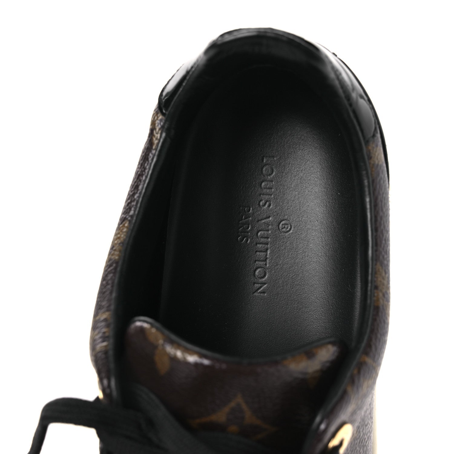Patent Monogram Frontrow Sneakers 37