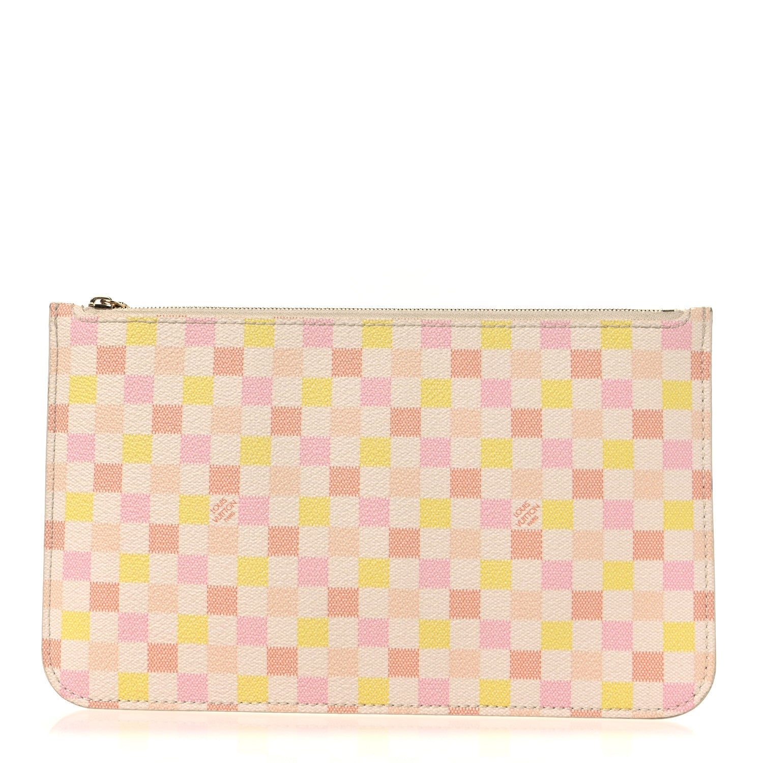 Damierlicious Neverfull Pochette Rose Peach