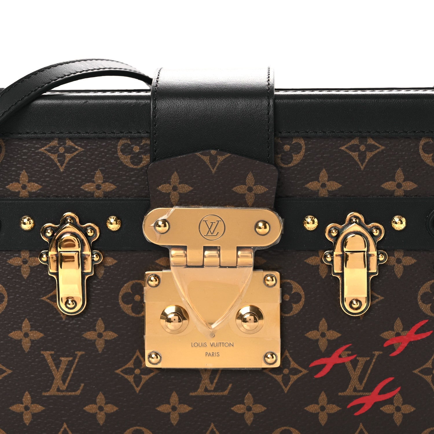 Monogram Petite Malle Black