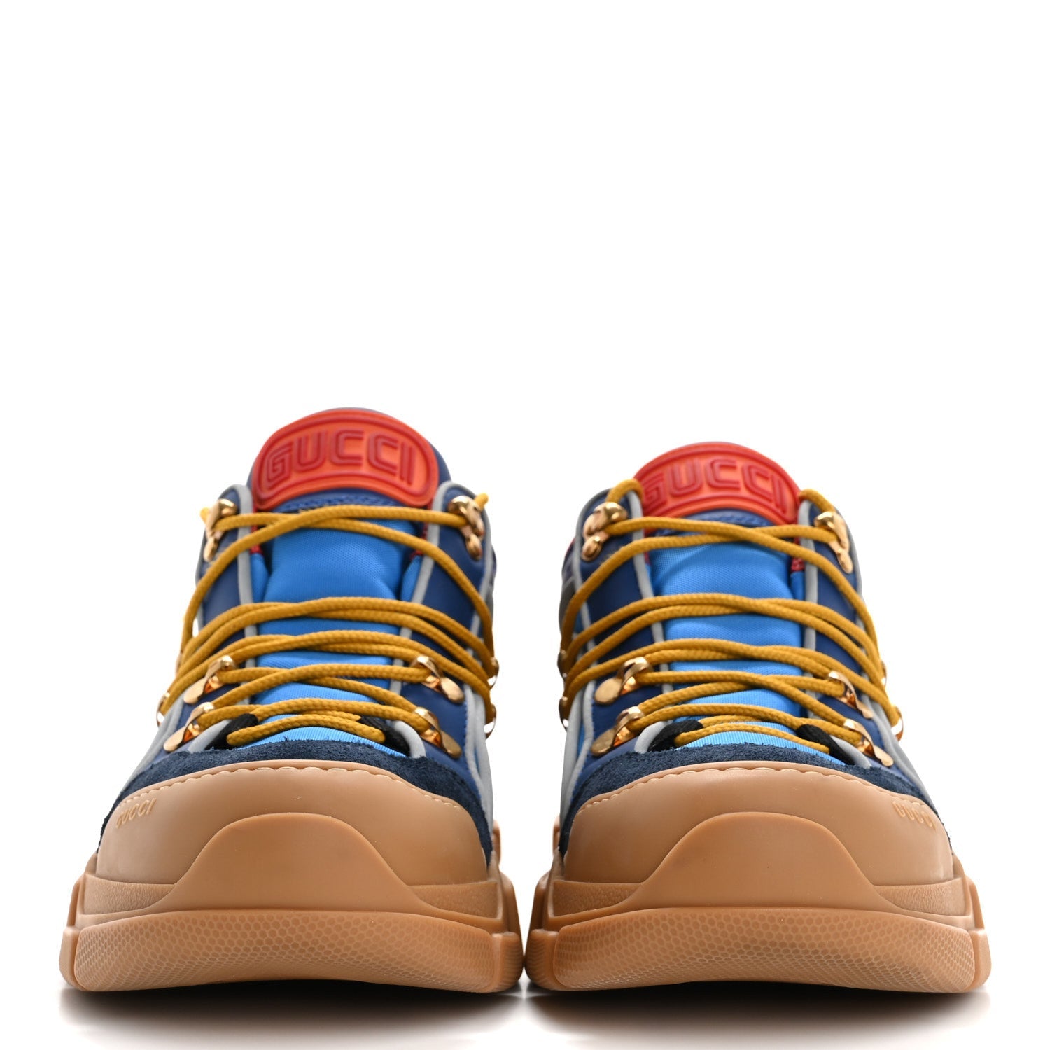 X SEGA Nylon Suede Calfskin Mens Flashtrek Sneakers 7 Bright Splash