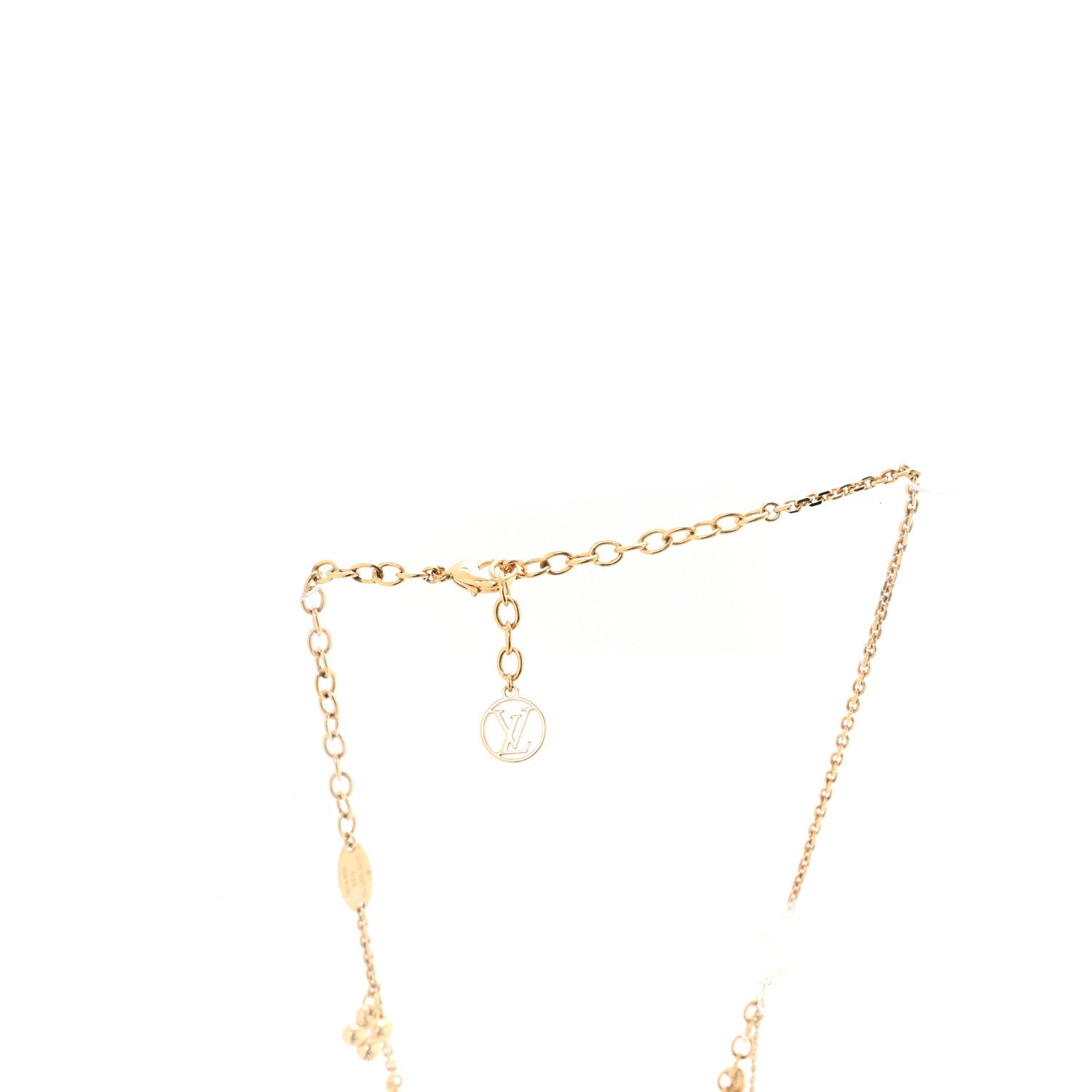 Metal Blooming Supple Necklace Gold
