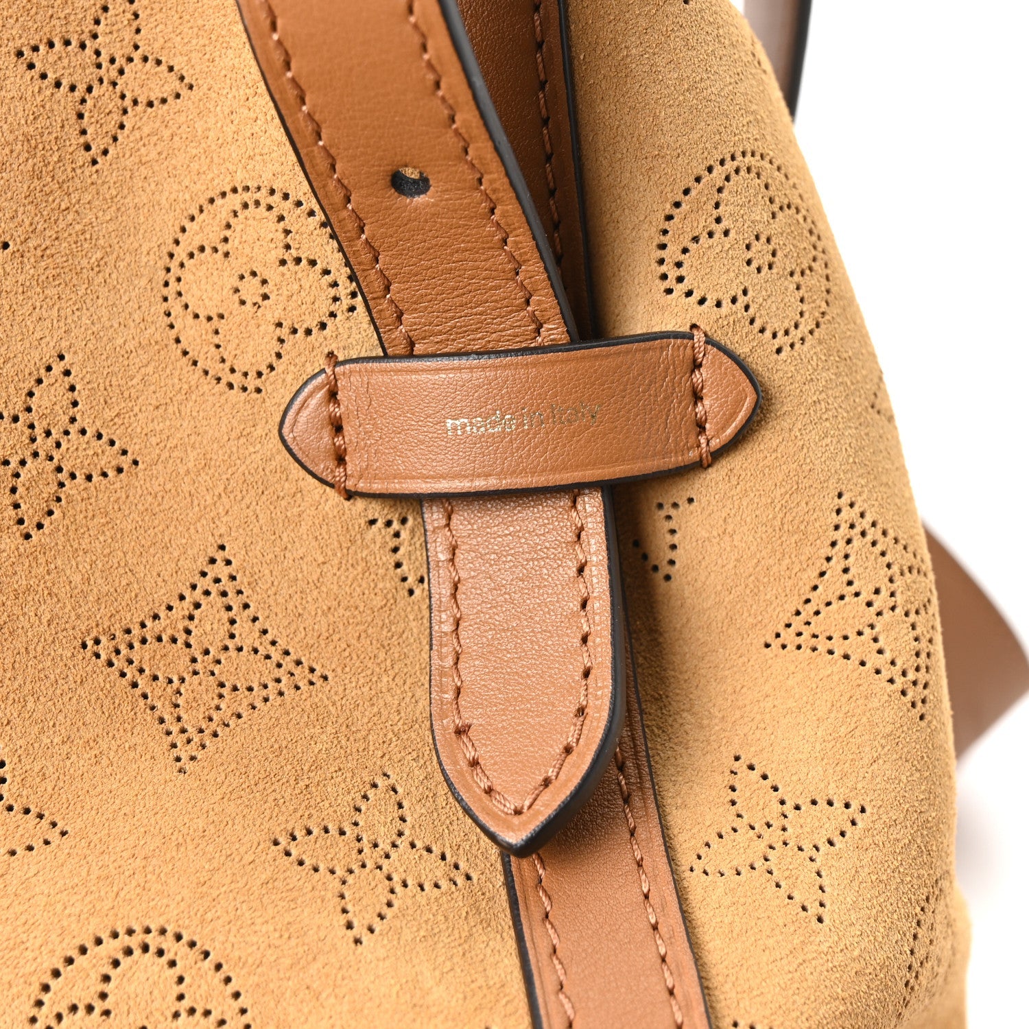 Suede Mahina CarryAll PM Beige