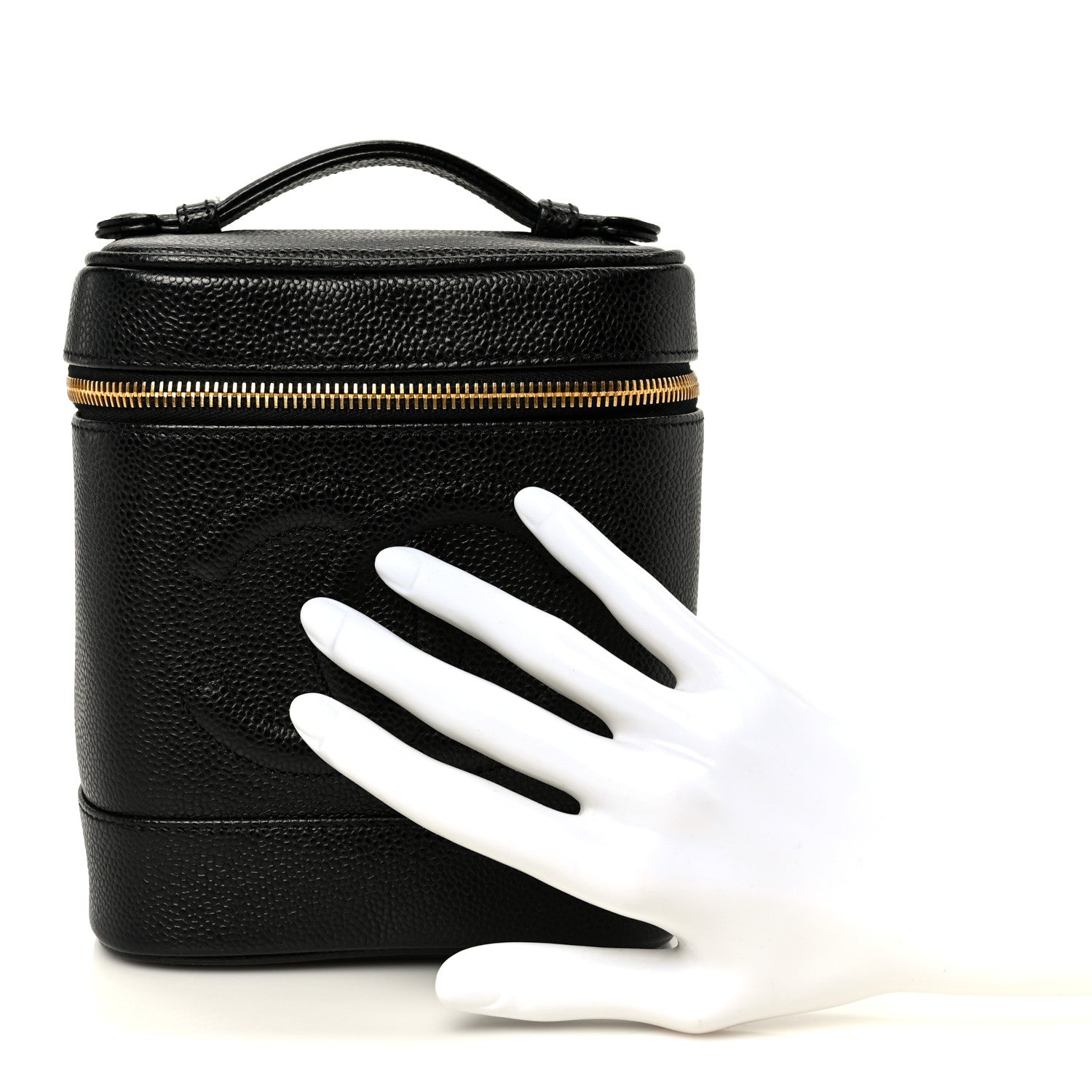 Caviar Vanity Cosmetic Case Black
