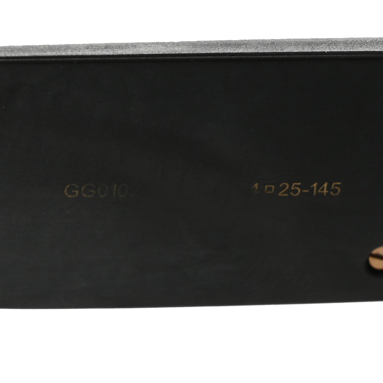 Square Frame Glitter GG0102S Sunglasses Black