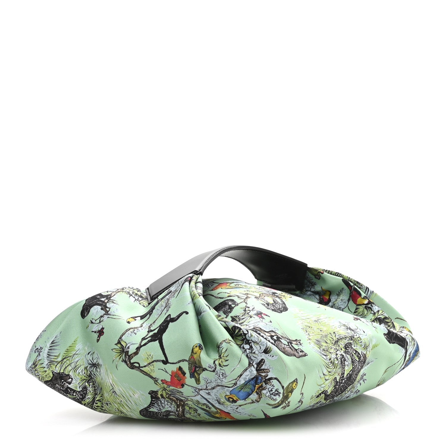 Silk Balusoie Bag Menthe Black