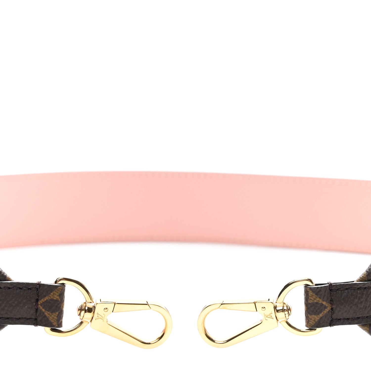 Monogram Bandouliere Shoulder Strap Rose Poudre