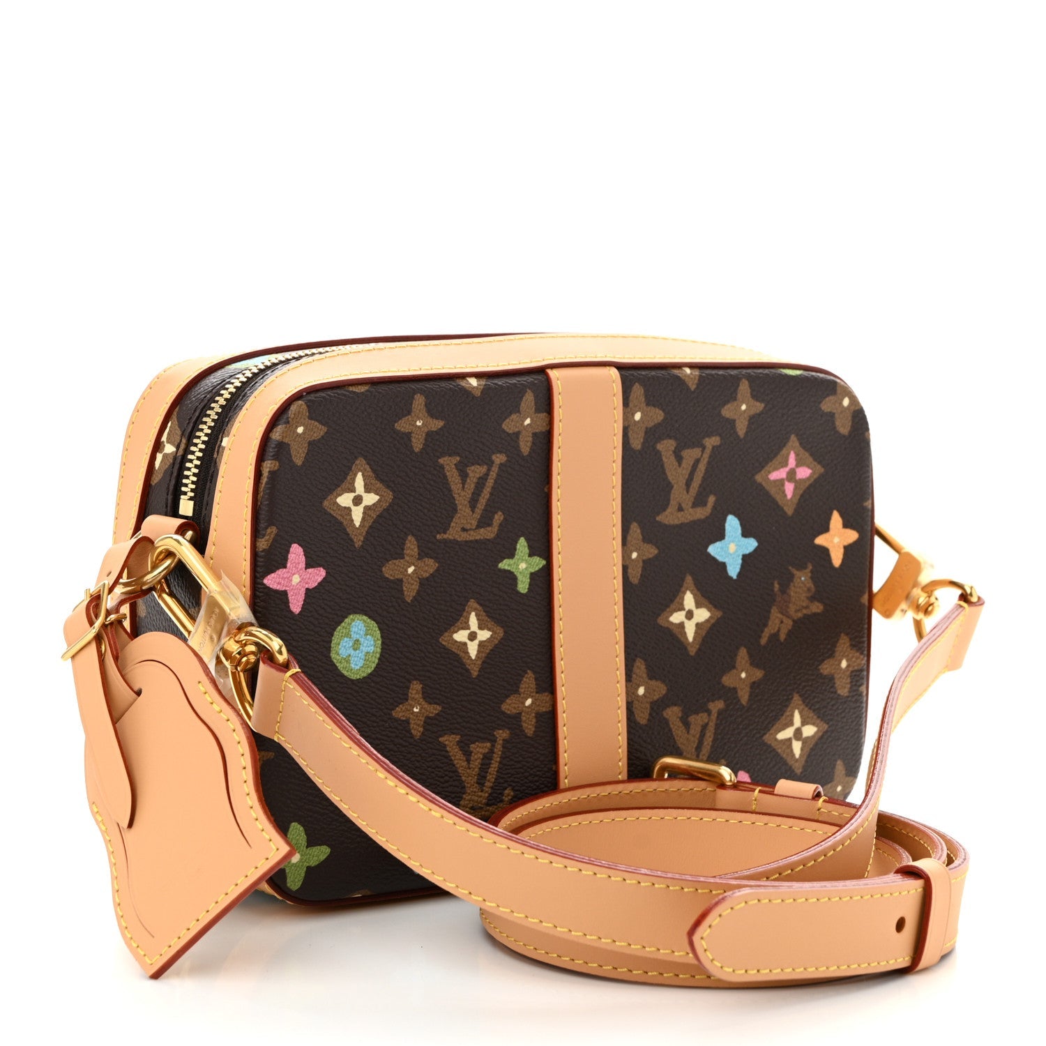 X TYLER THE CREATOR Monogram Craggy Envelope Messenger Chocolate