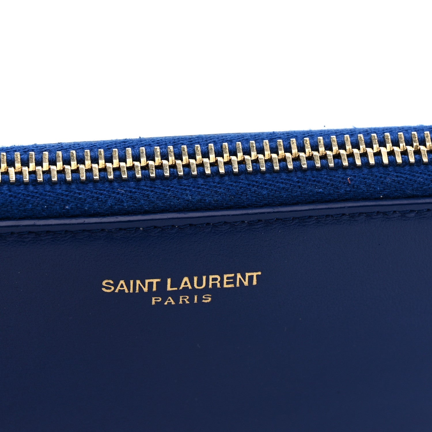 Calfskin Monogram Phone Pouch Crossbody Bag Blue Majorelle