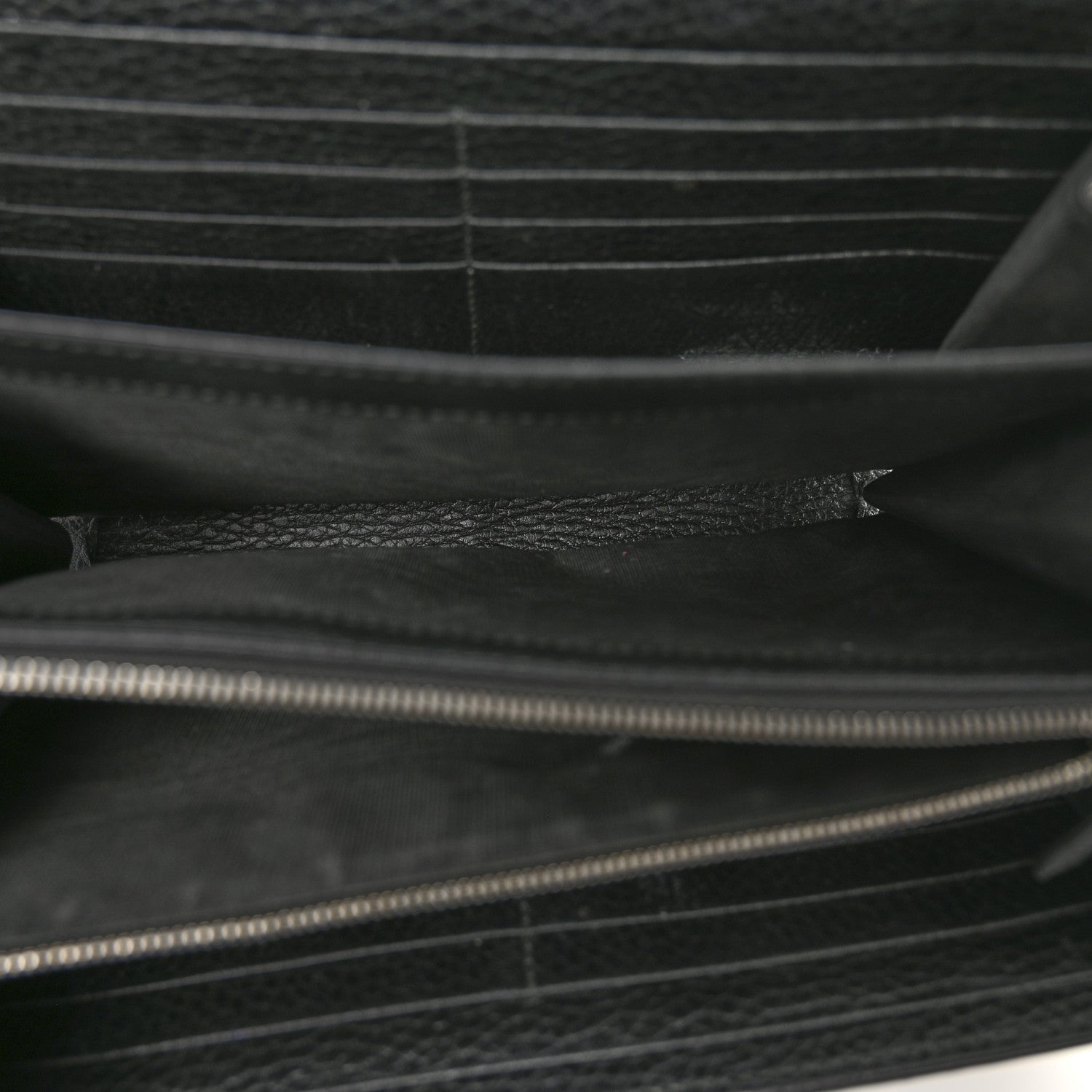 Calfskin Mini Dionysus Chain Wallet Black