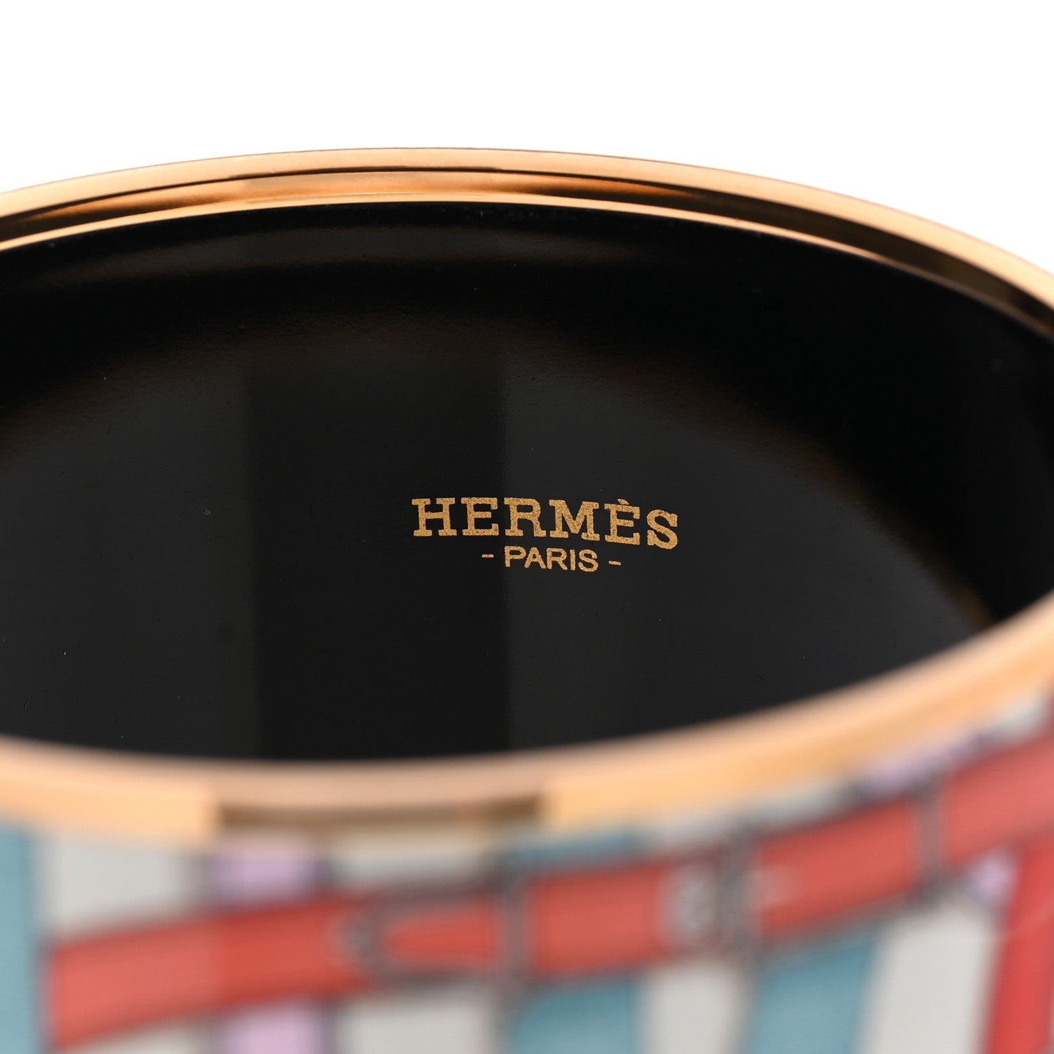 Enamel Printed Extra Wide Bracelet 65
