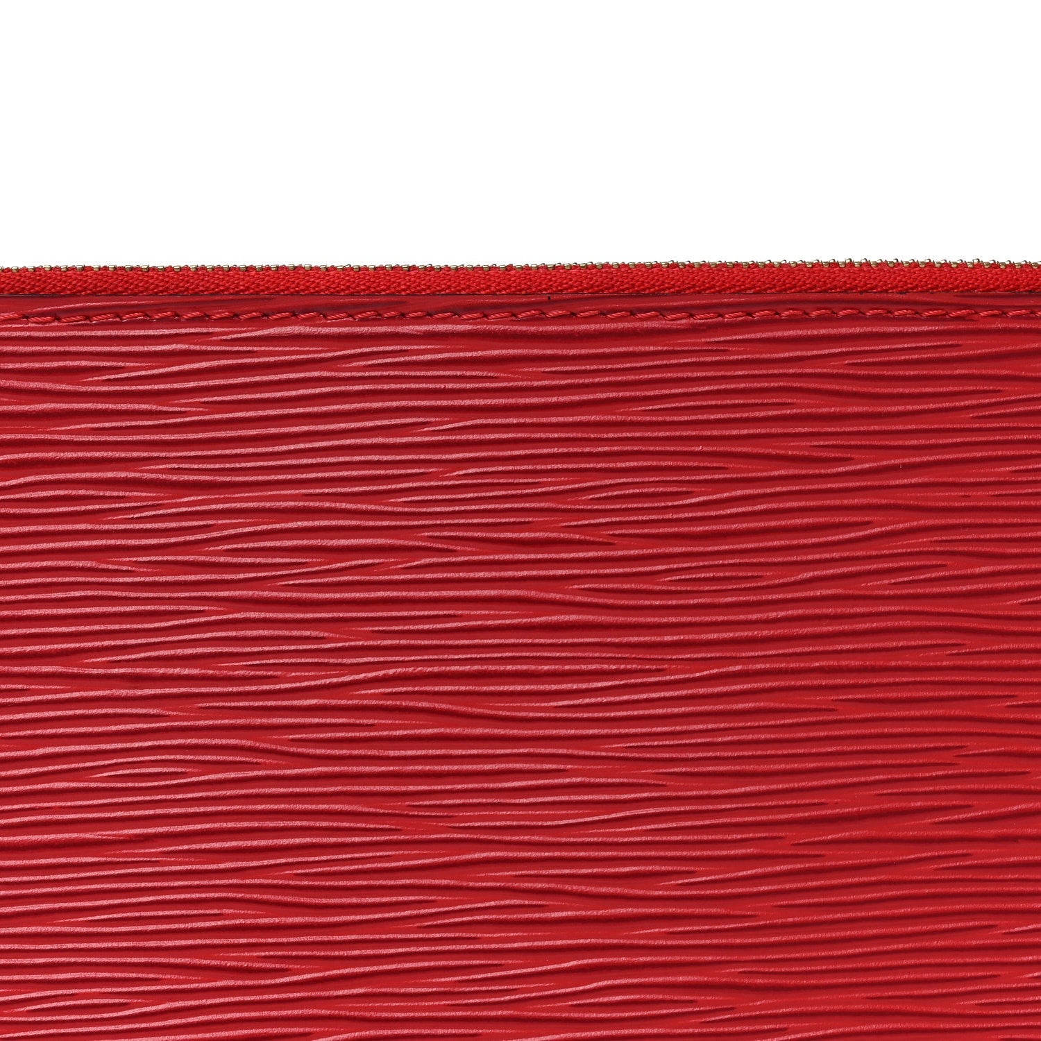 Epi Pochette Accessories 24 Castillan Red