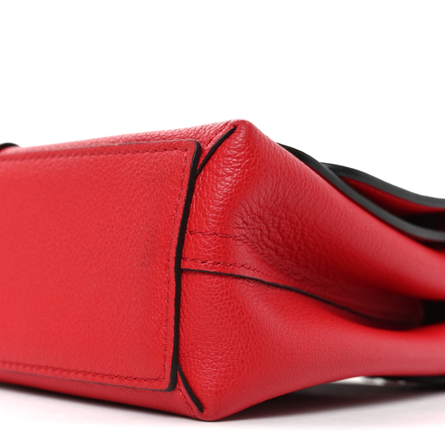 Monogram Cuir Plume Ecume Very Chain Bag Rubis Red