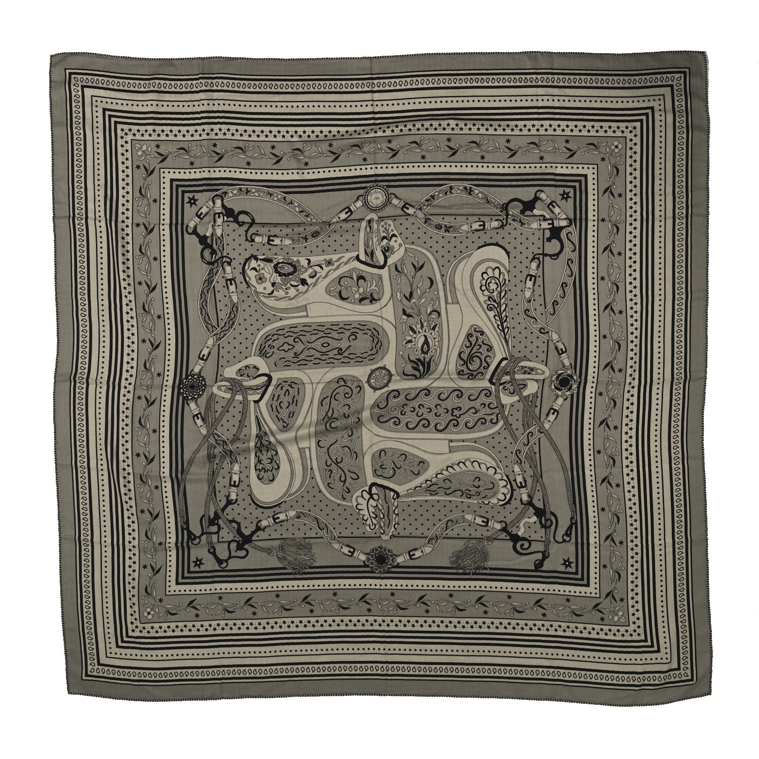 Cashmere Silk Festival Des Amazones Shawl 140