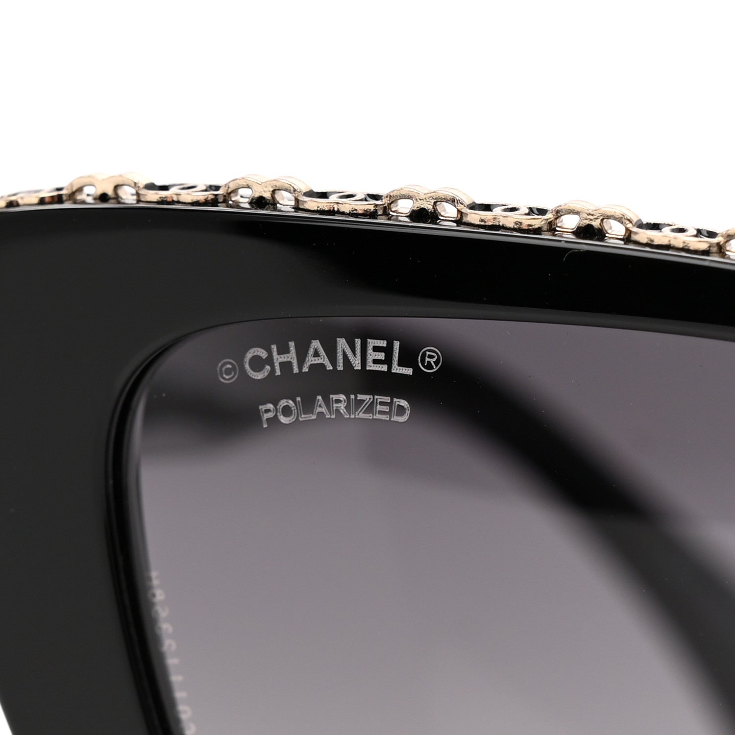 Acetate Polarized Butterfly Sunglasses 5540 Black