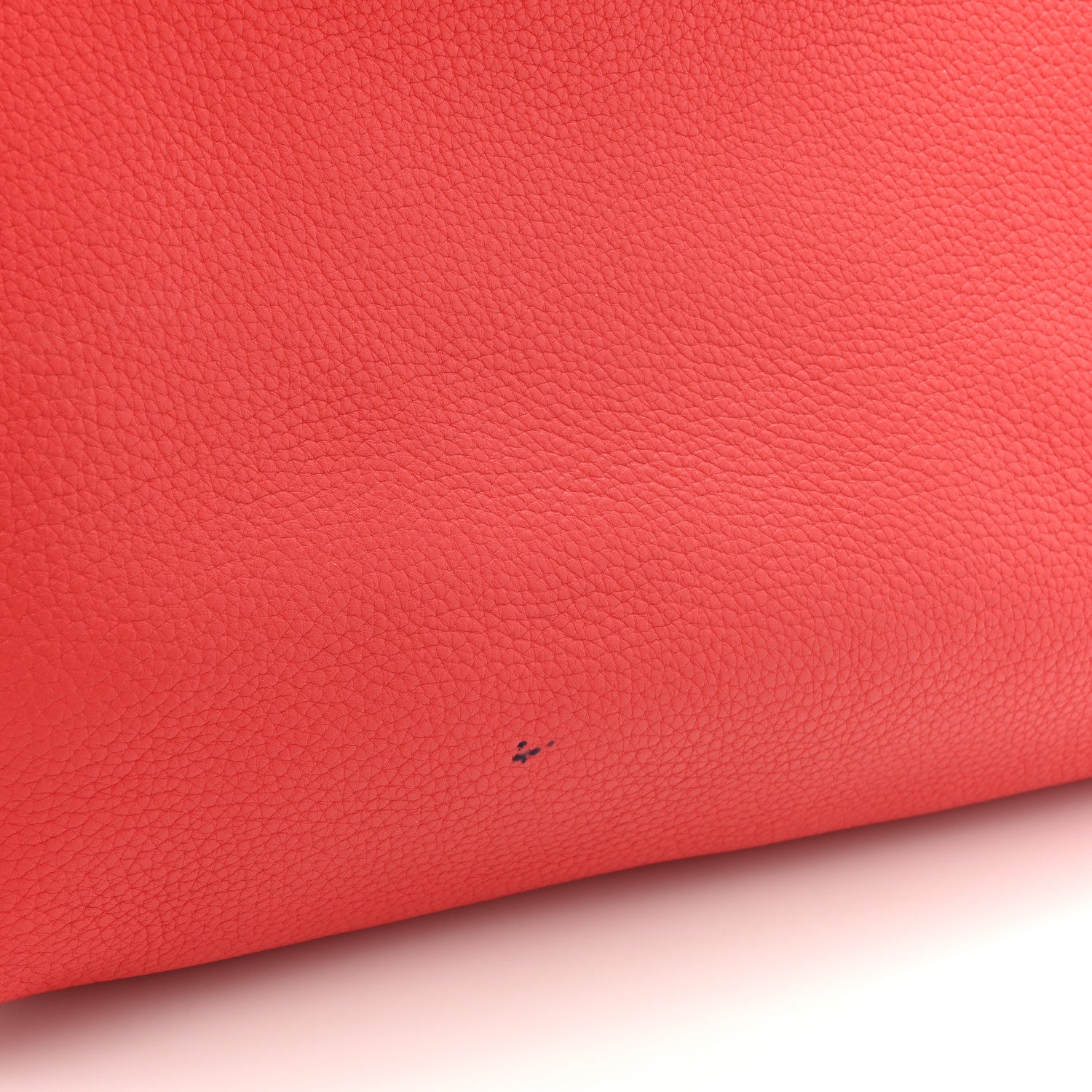 Taurillon Clemence Double Sens 36 Reversible Tote Rubis Bougainvillea
