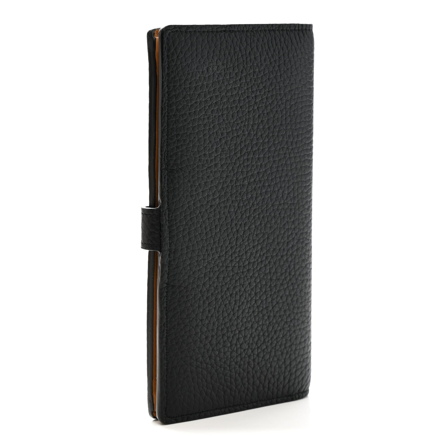 Taurillon LV Vertical Capucines Wallet Black Arizona