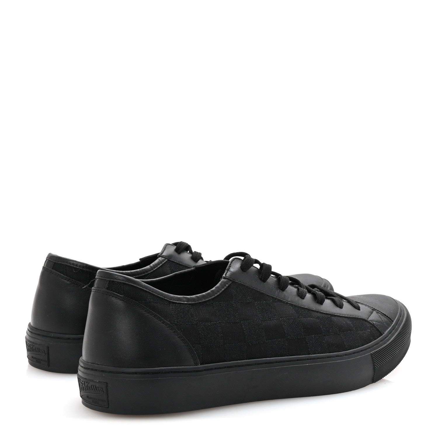 Canvas Calfskin Damier Mens Tattoo Sneakers 9
