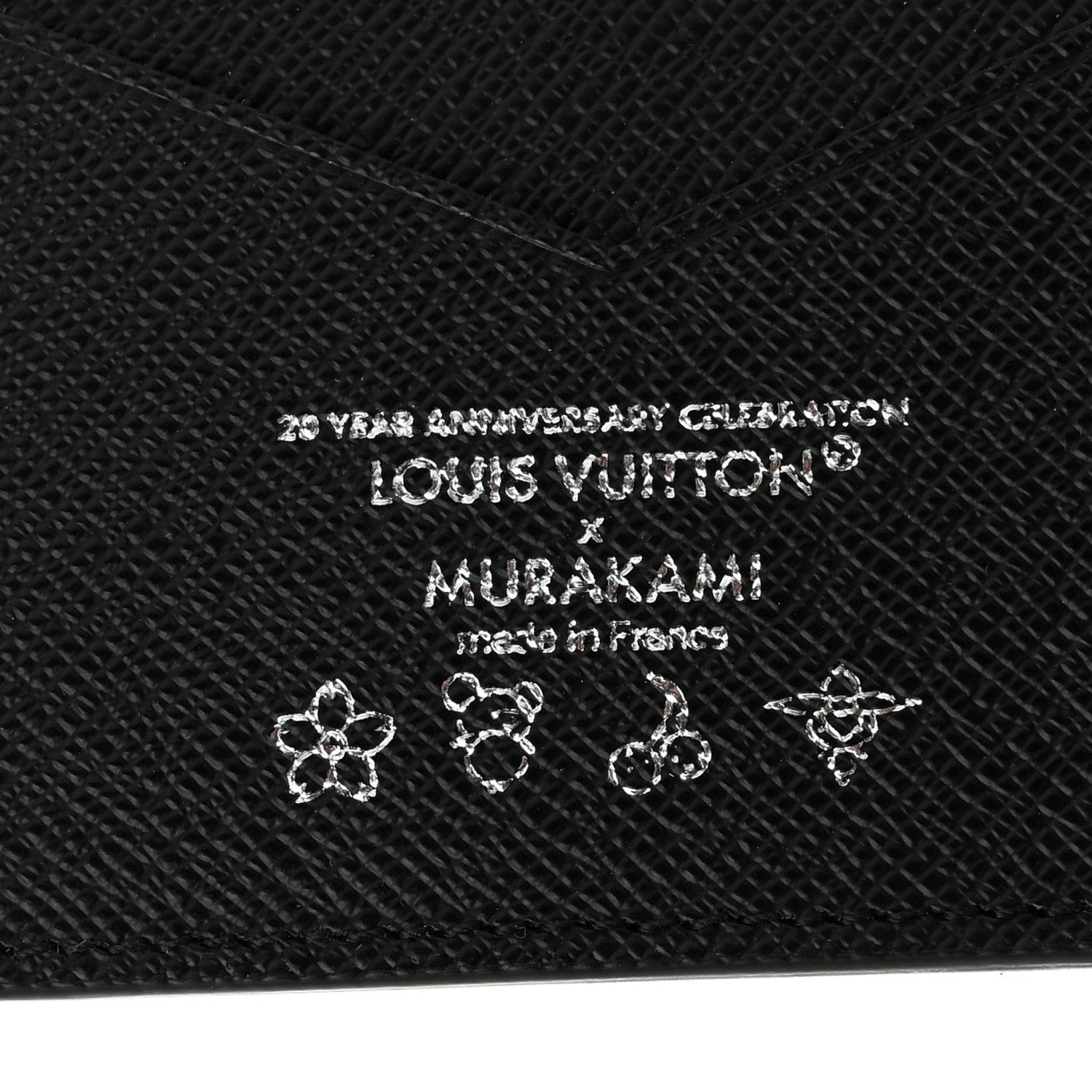 LV X TM Monogram Multicolor Passport Cover Black