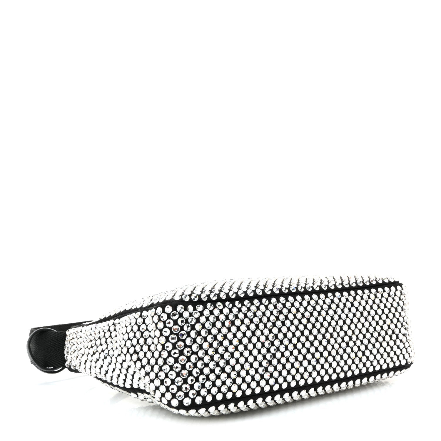 Satin Crystal Mini Re-Edition 2000 Bag Cristal