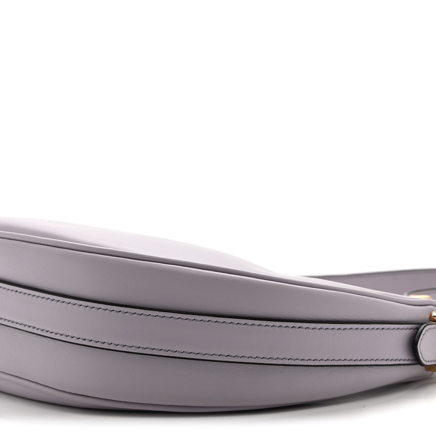 Soft Calfskin Arque Shoulder Bag Glicine