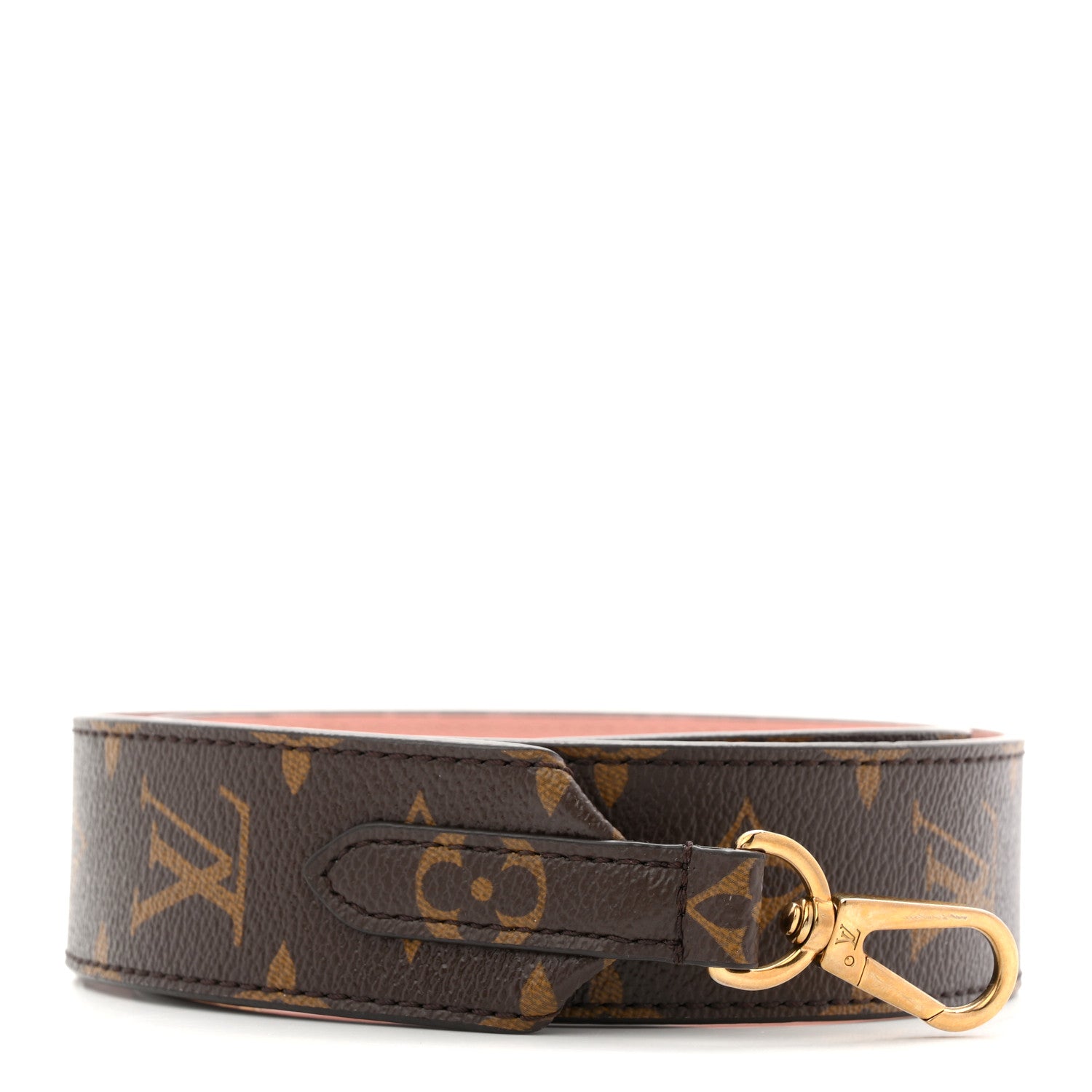 Monogram Bandouliere Shoulder Strap Rose Poudre
