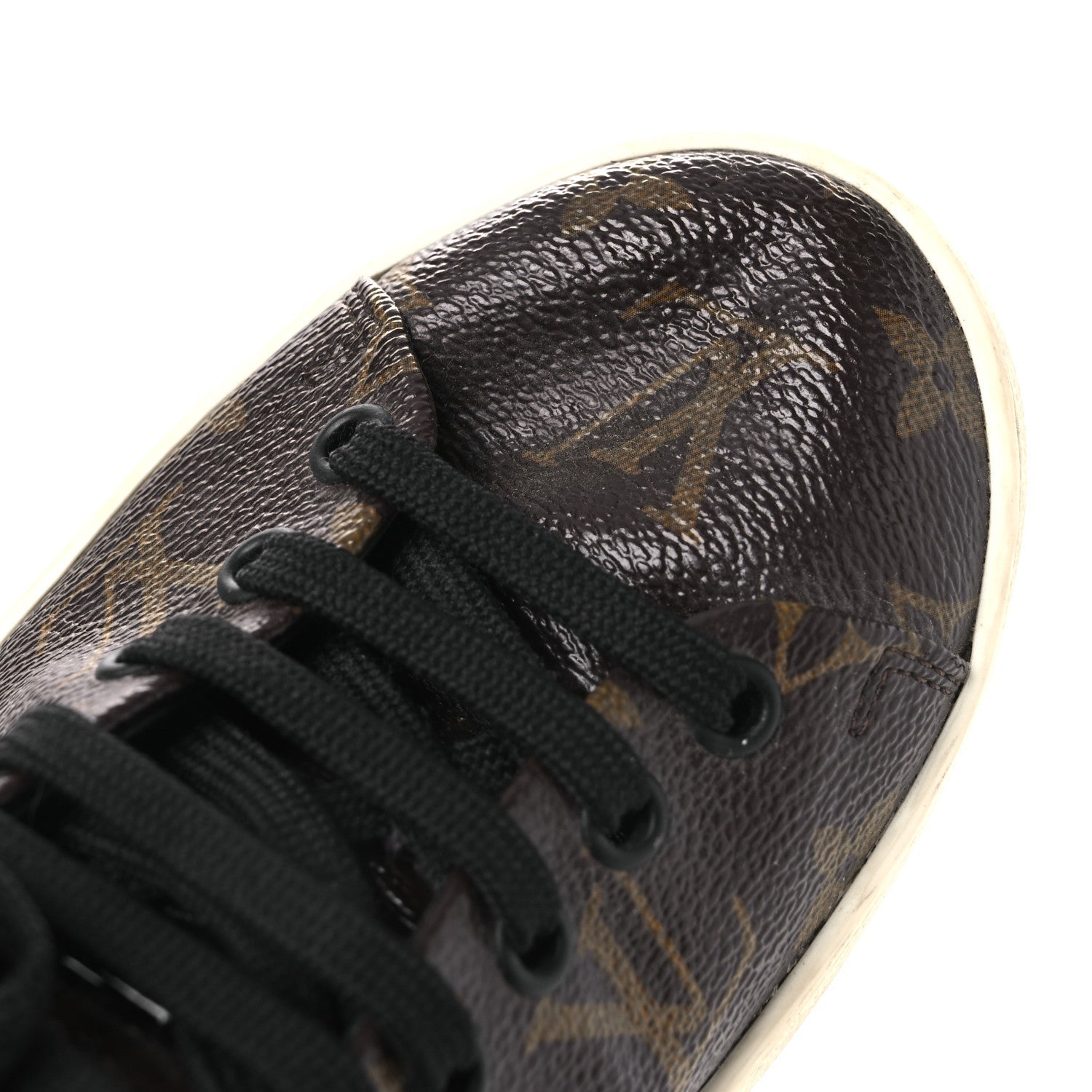 Patent Monogram Frontrow Sneakers 37