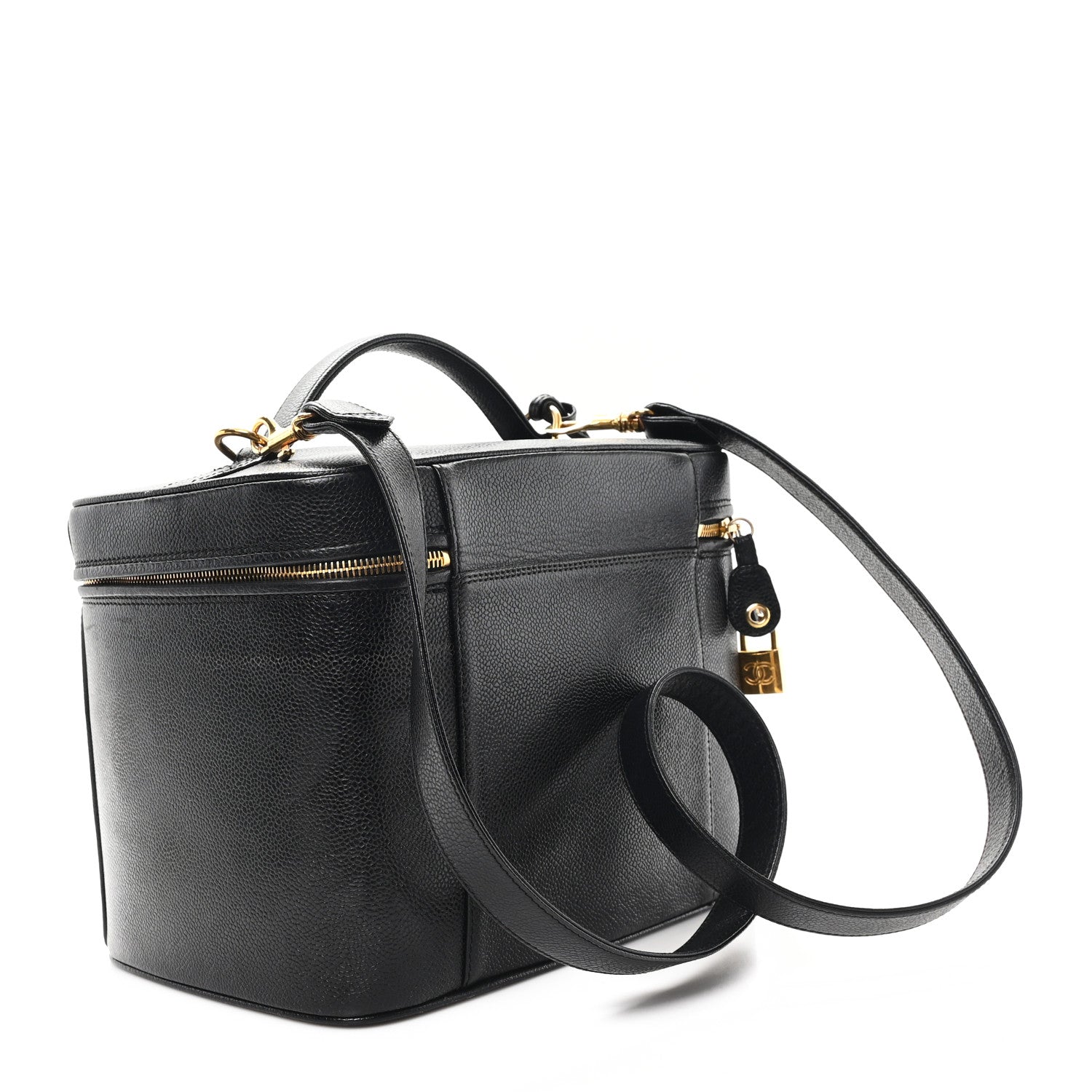 Caviar CC Vanity Train Case Black