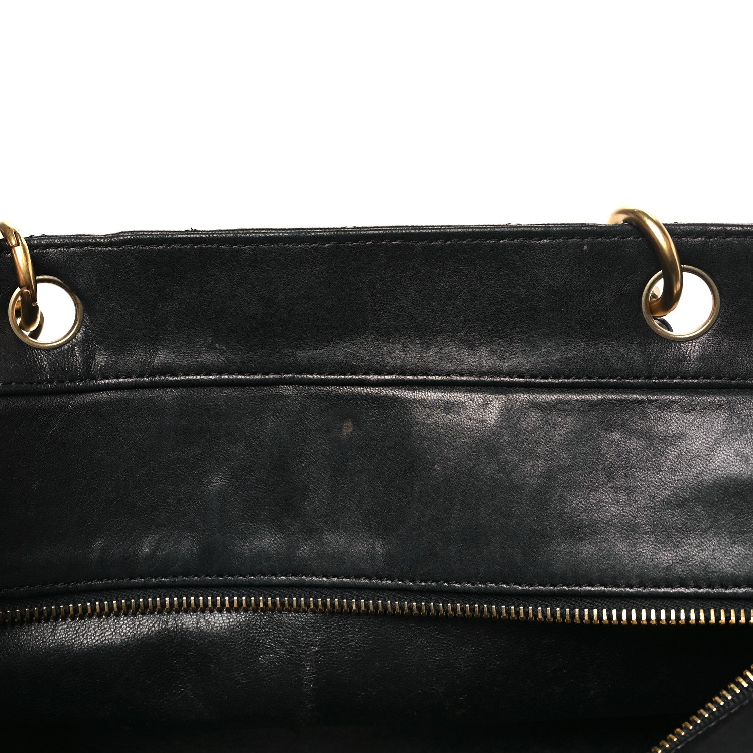 Lambskin Quilted Petit Timeless Tote PTT Black