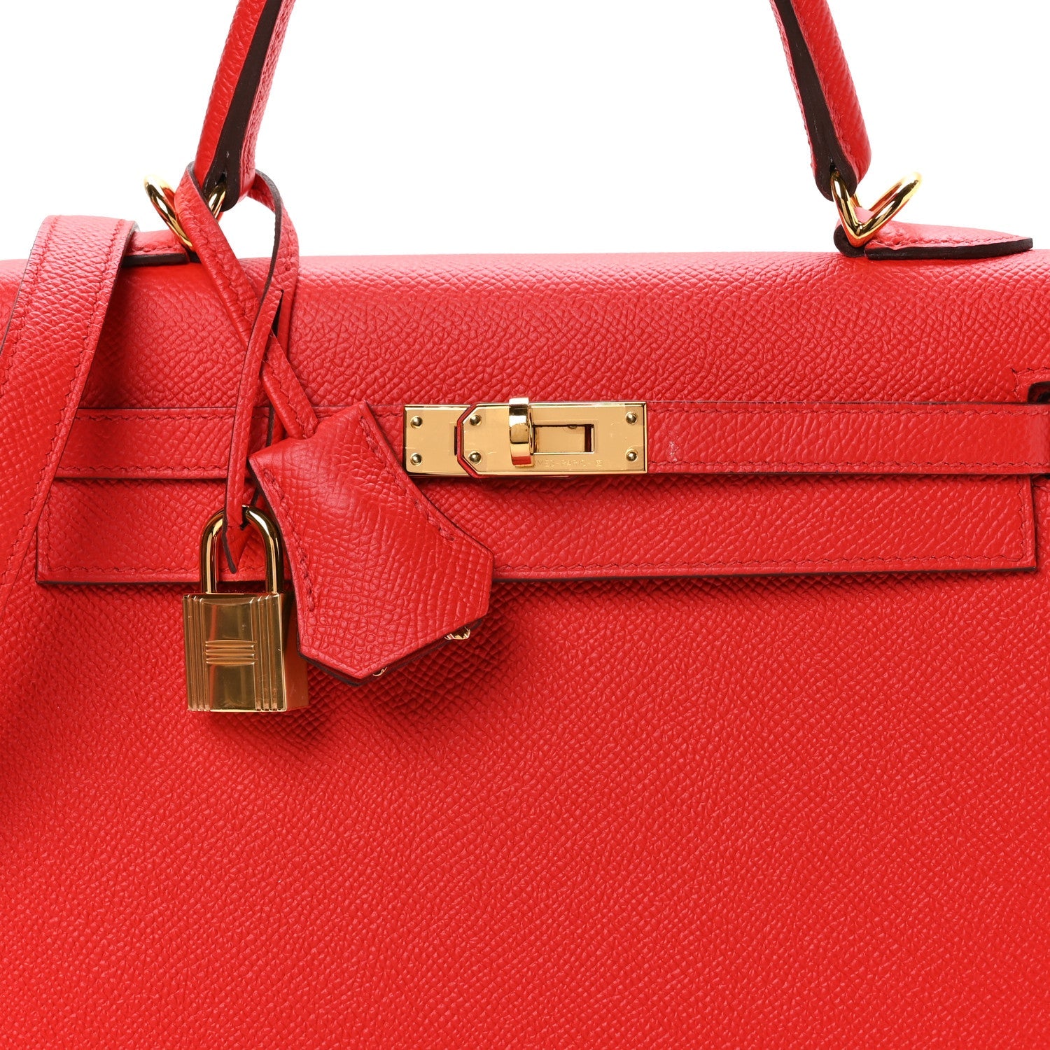 Epsom Kelly Sellier 25 Rouge De Coeur